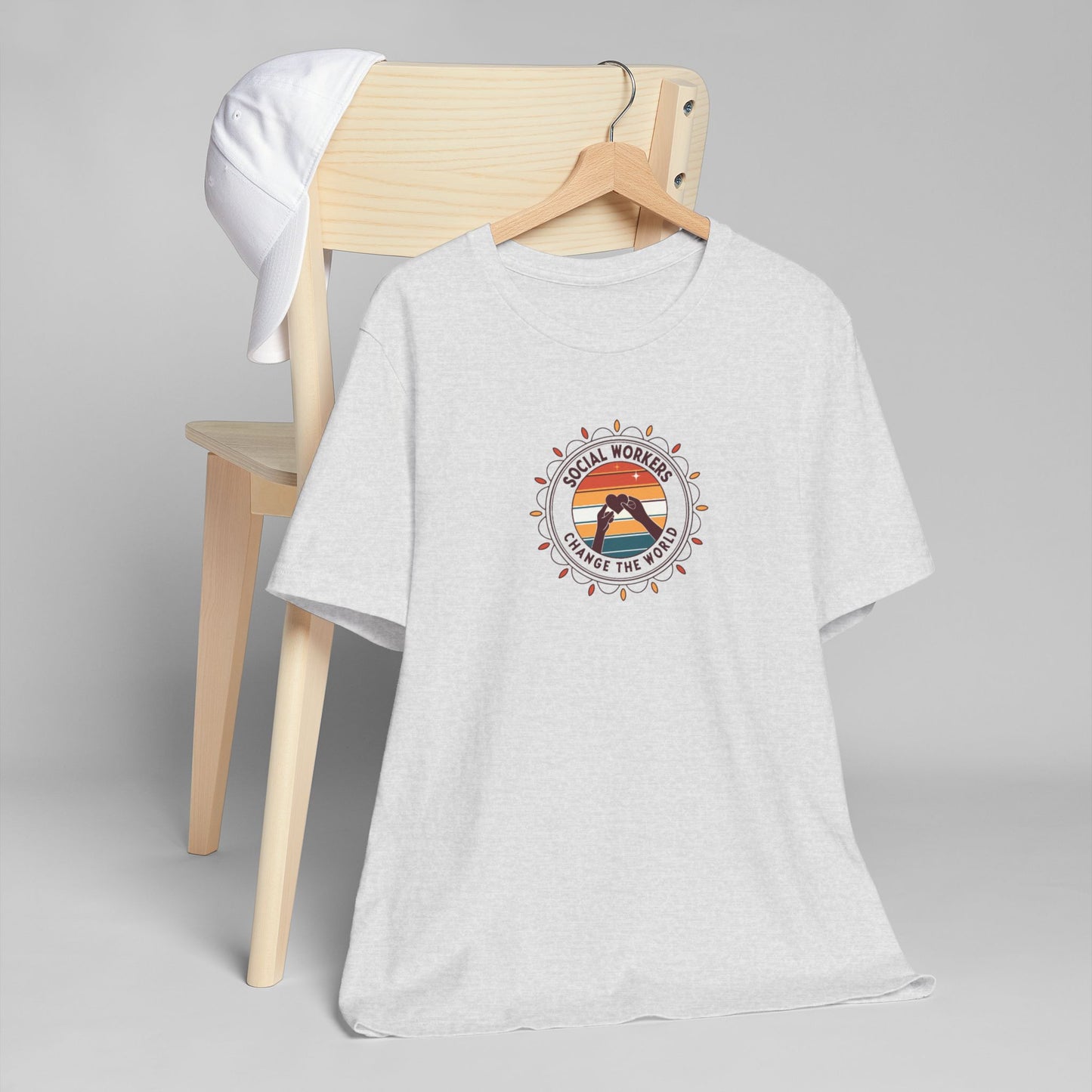T-Shirt — Soul Worker Retro Sunset Graphic (Find Your Way) - Social Worker