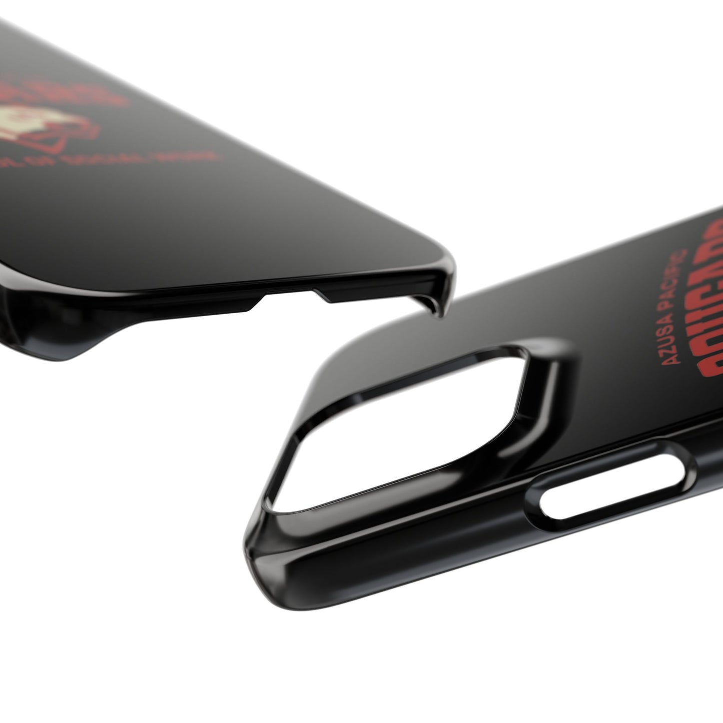 Azuza Pacific University - Slim I-Phone Case - School of Social Work (Black)