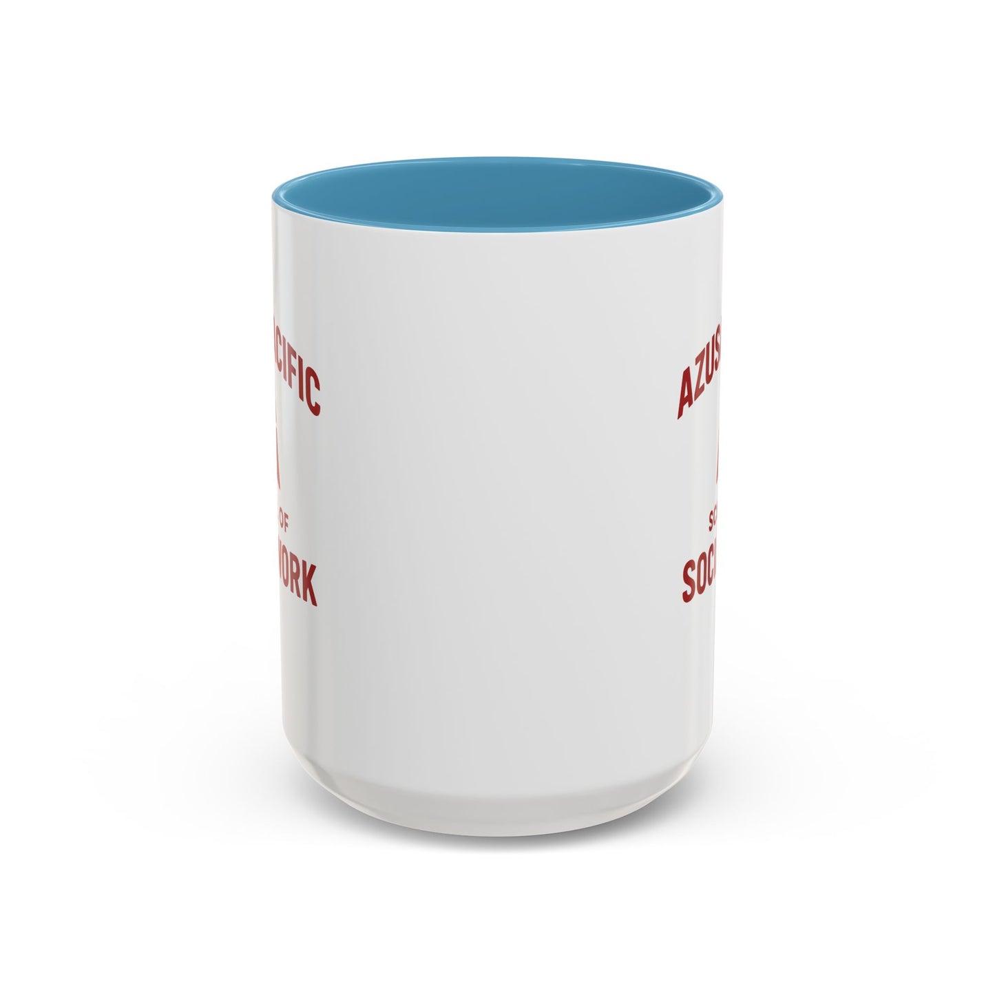Azusa Pacific University - School of Social Work -Accent Mug - 15oz