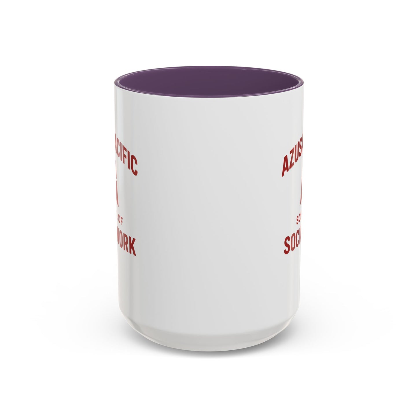 Azusa Pacific University - School of Social Work -Accent Mug - 15oz