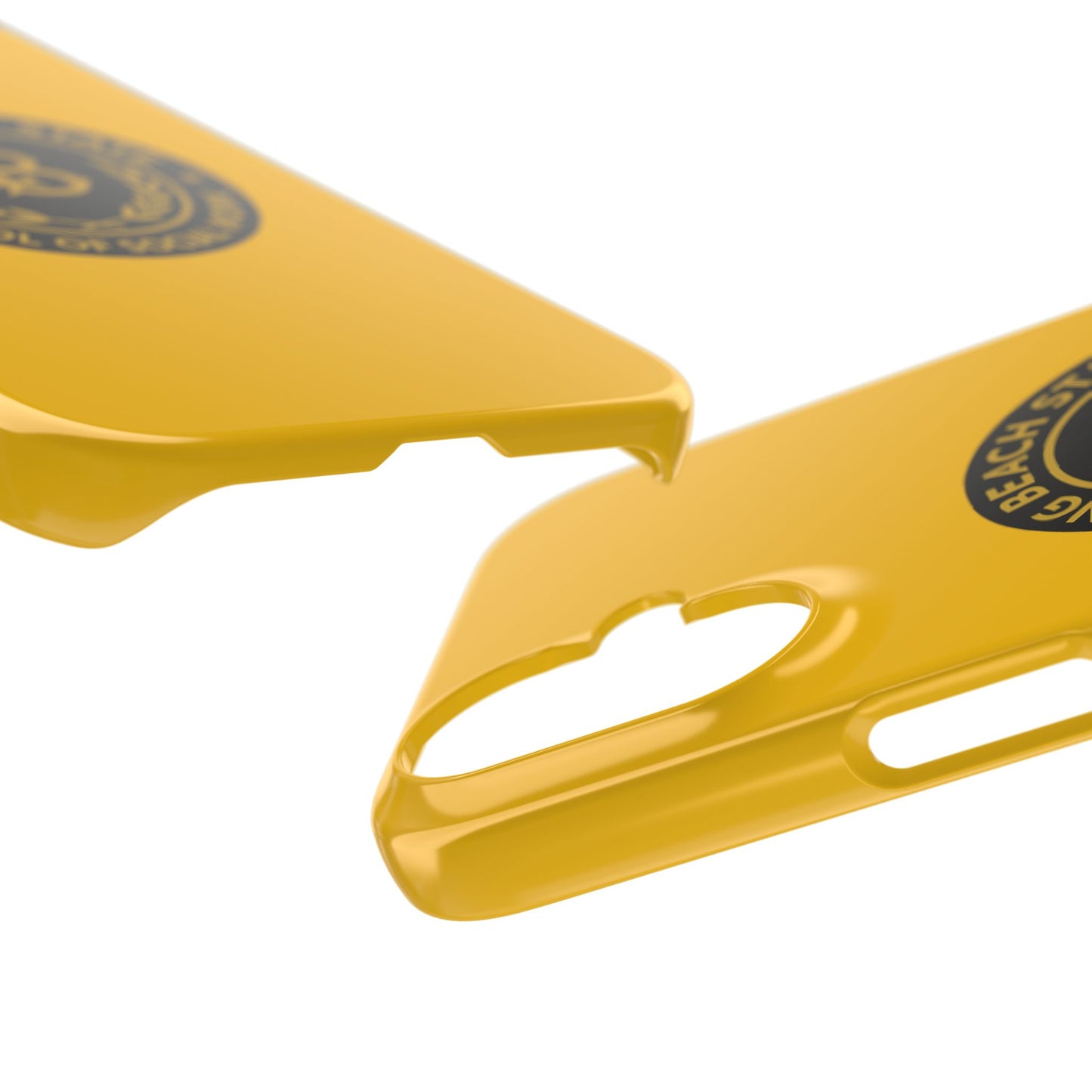 Long Beach State University - Slim I-Phone Case - School of Social Work (Yellow)