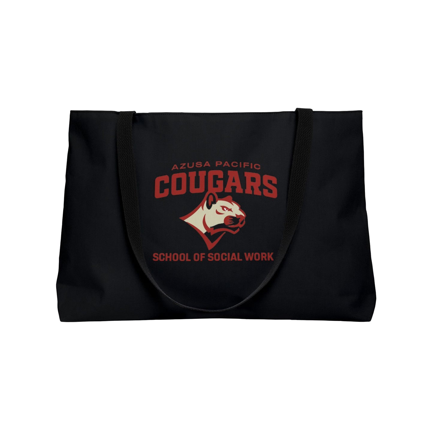 Azuza Pacific University -  School of Social Work- Weekender Tote Bag (Black)