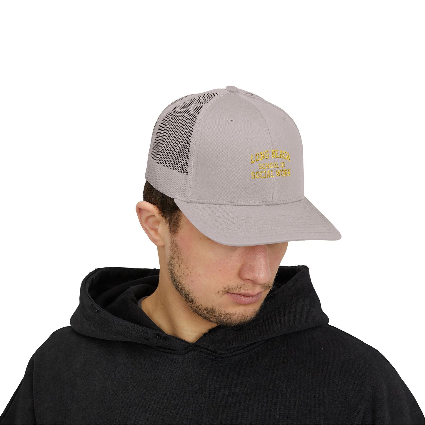Cal State Long Beach- School of Social Work Snapback Trucker Cap - College Spirit Hat