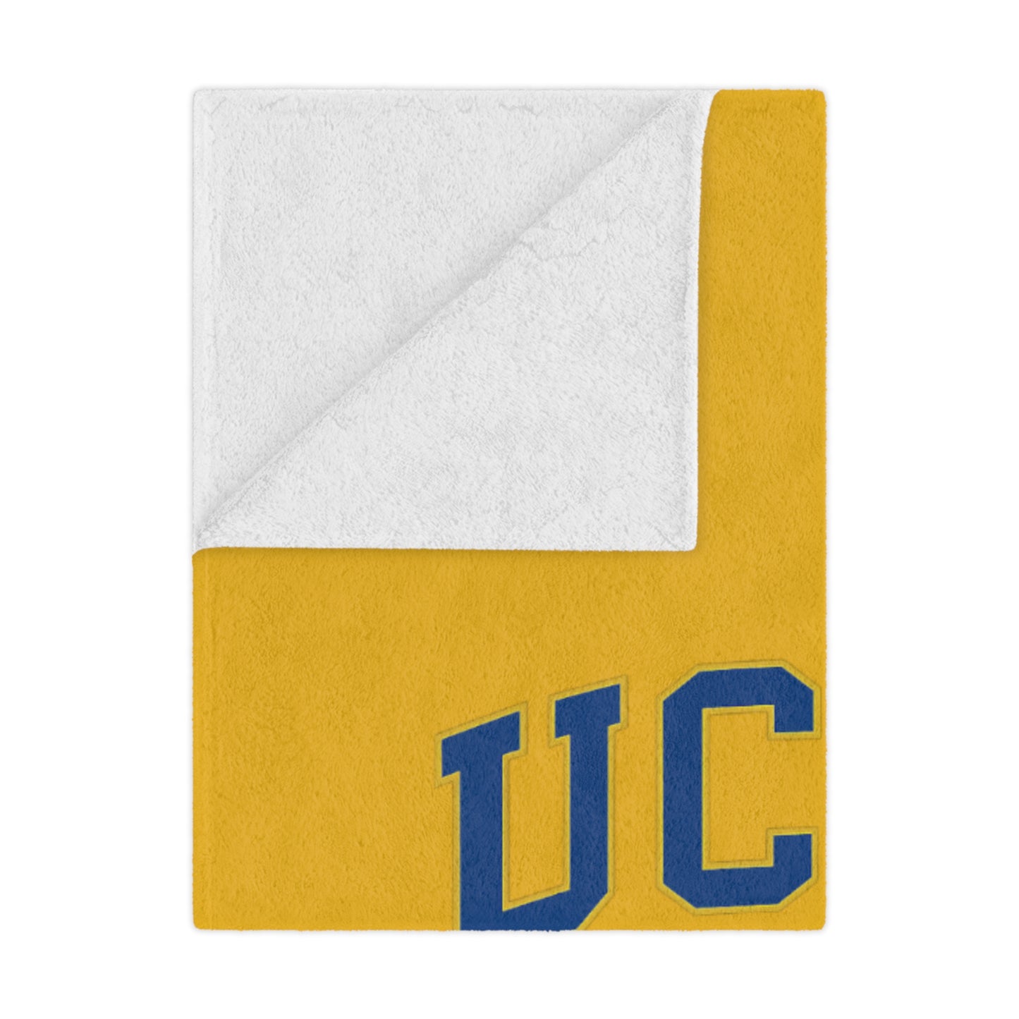 UCLA School of Social Welfare Mini Blanket - Great for your office chair or your couch at home!