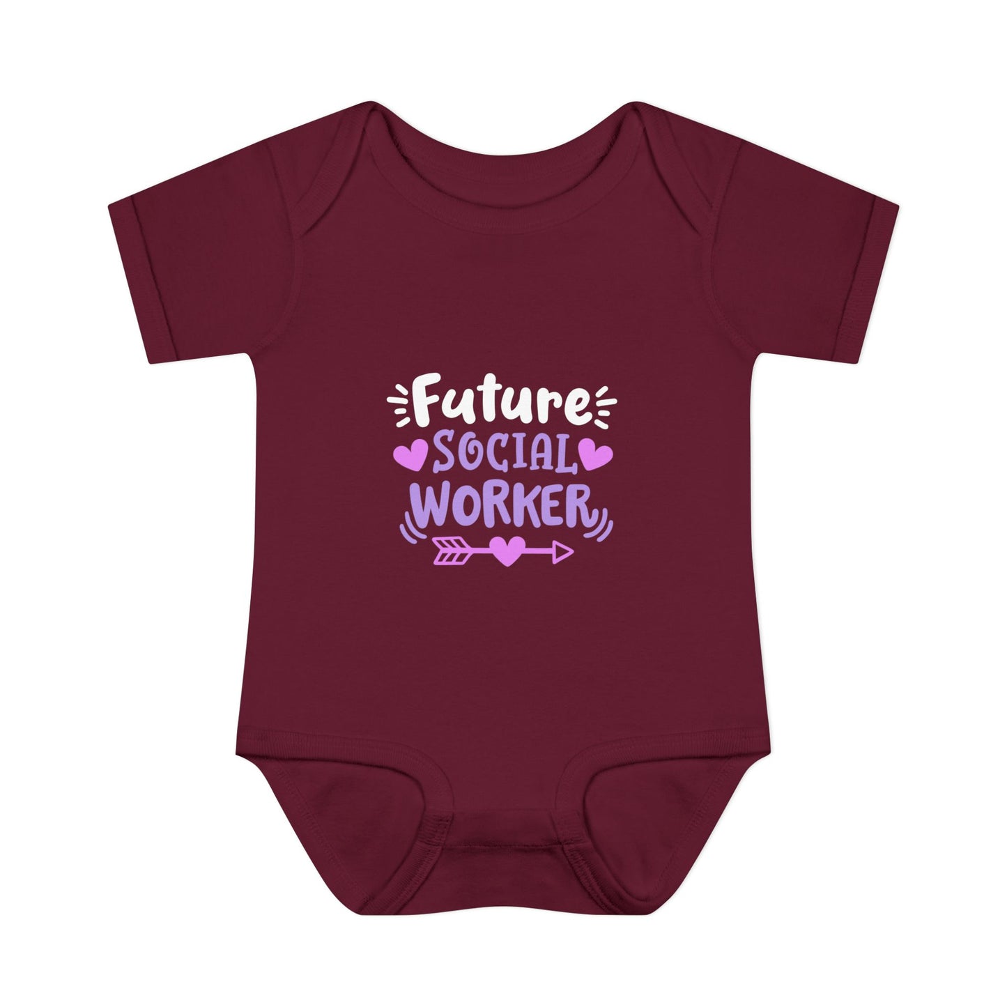 Infant Bodysuit — "Future Social Worker" Cute Baby Onesie