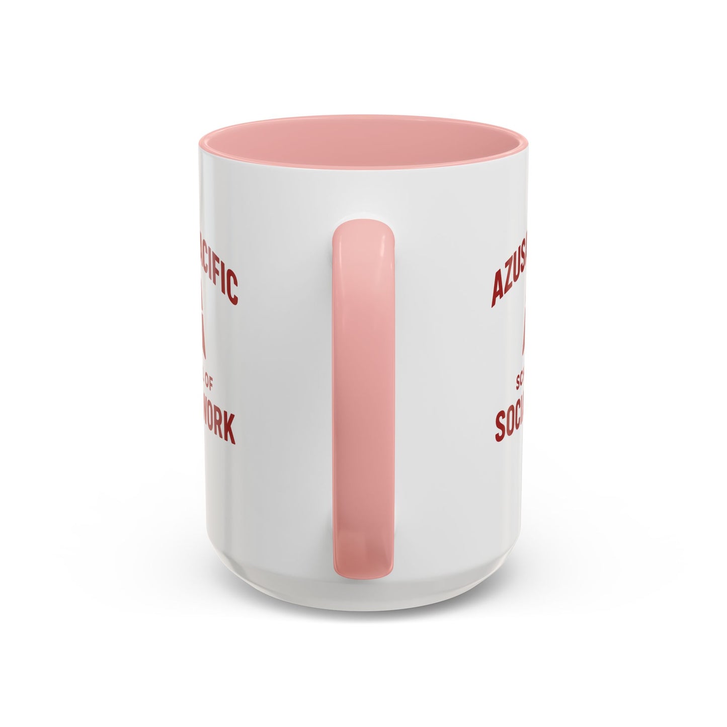 Azusa Pacific University - School of Social Work -Accent Mug - 15oz