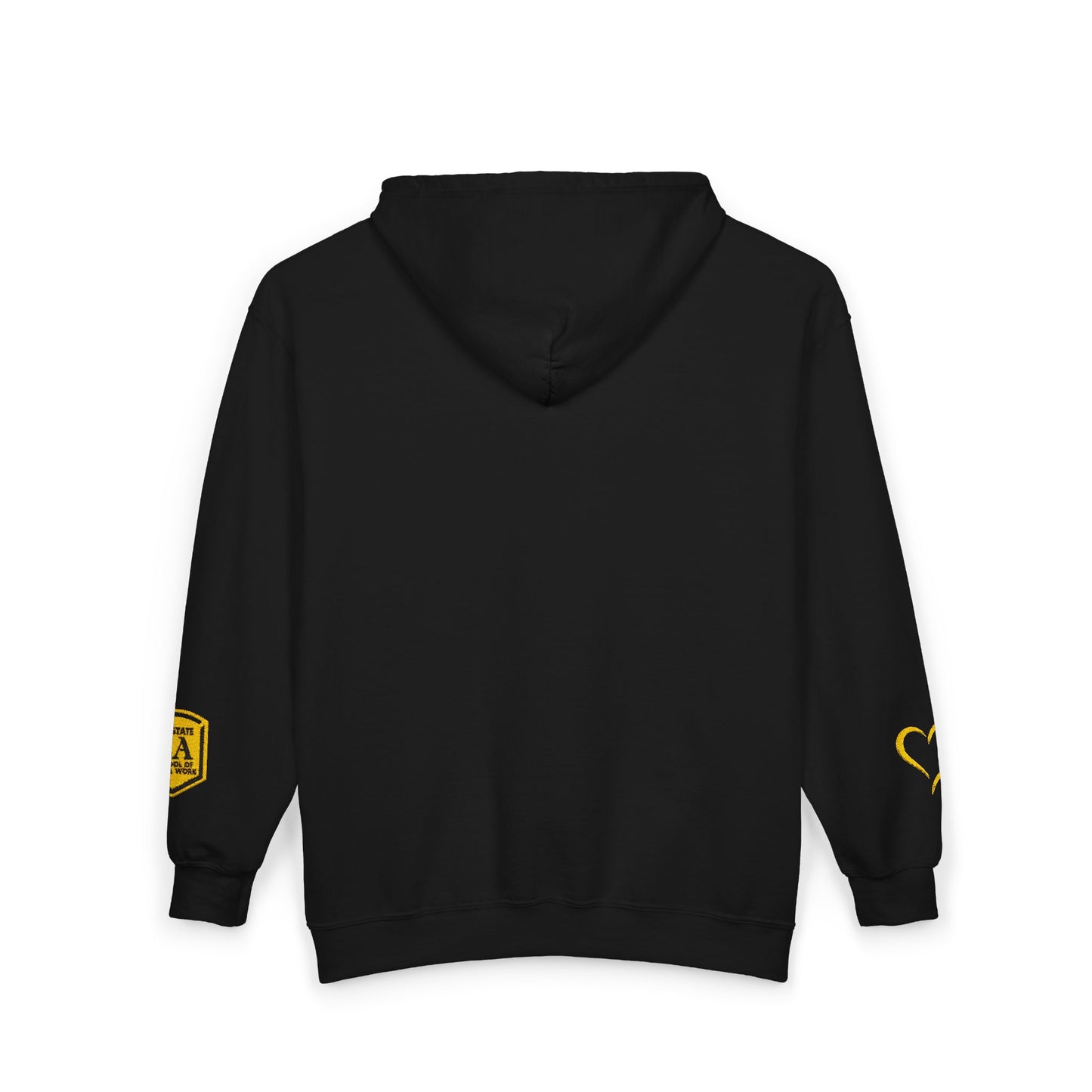 Cal State LA- School of Social Work -Unisex Heavy Blend™ Full Zip Hooded Sweatshirt - Ultimate Comfort for Fans