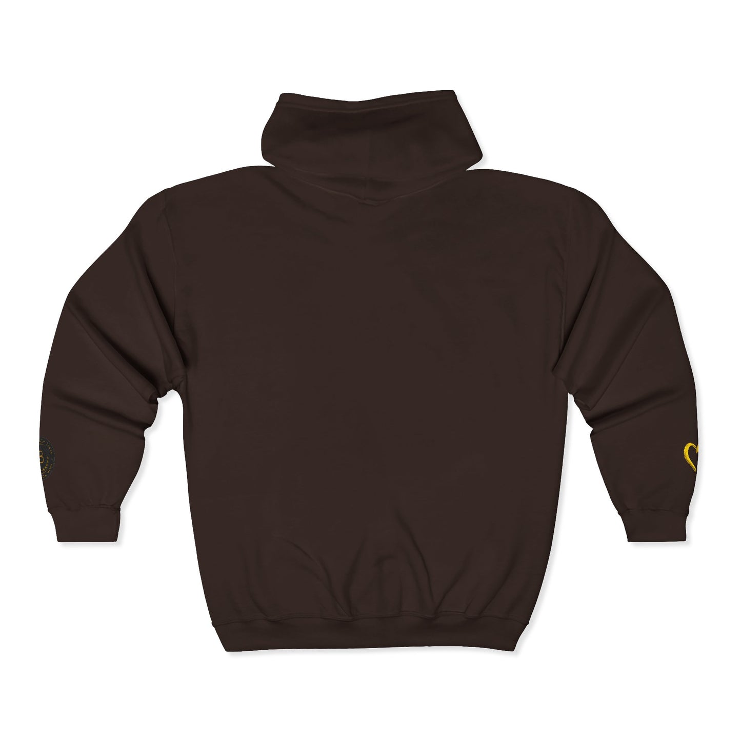 Cal State Long Beach- School of Social Work -Unisex Heavy Blend™ Full Zip Hooded Sweatshirt - Ultimate Comfort for Fans