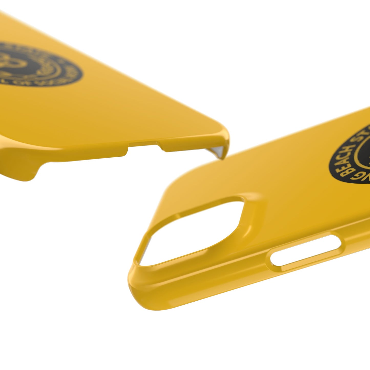 Long Beach State University - Slim I-Phone Case - School of Social Work (Yellow)