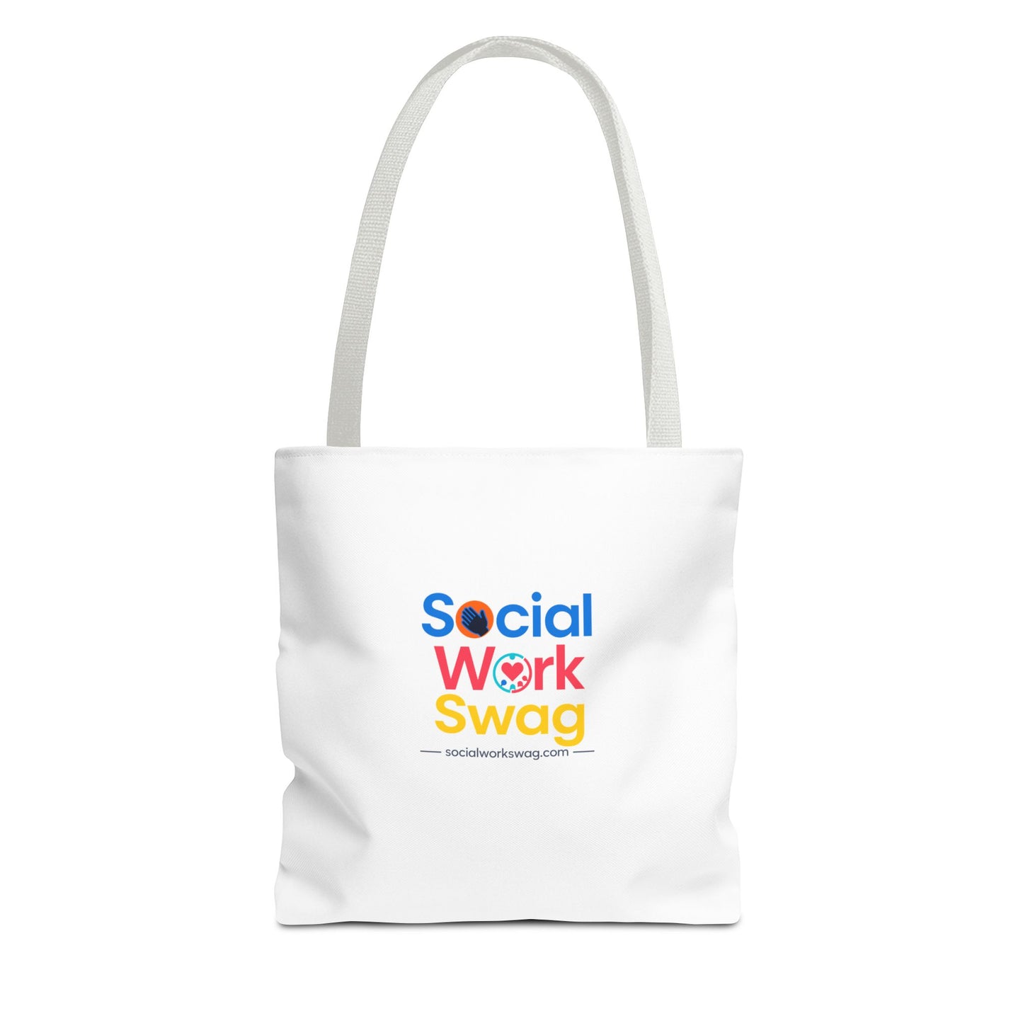Social Work Swag Tote Bag — Colorful Social Worker Gift Tote