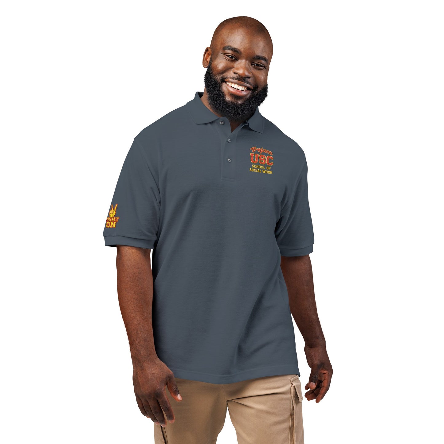 USC School of Social Work - Unisex Polo Shirt (Embroidery)