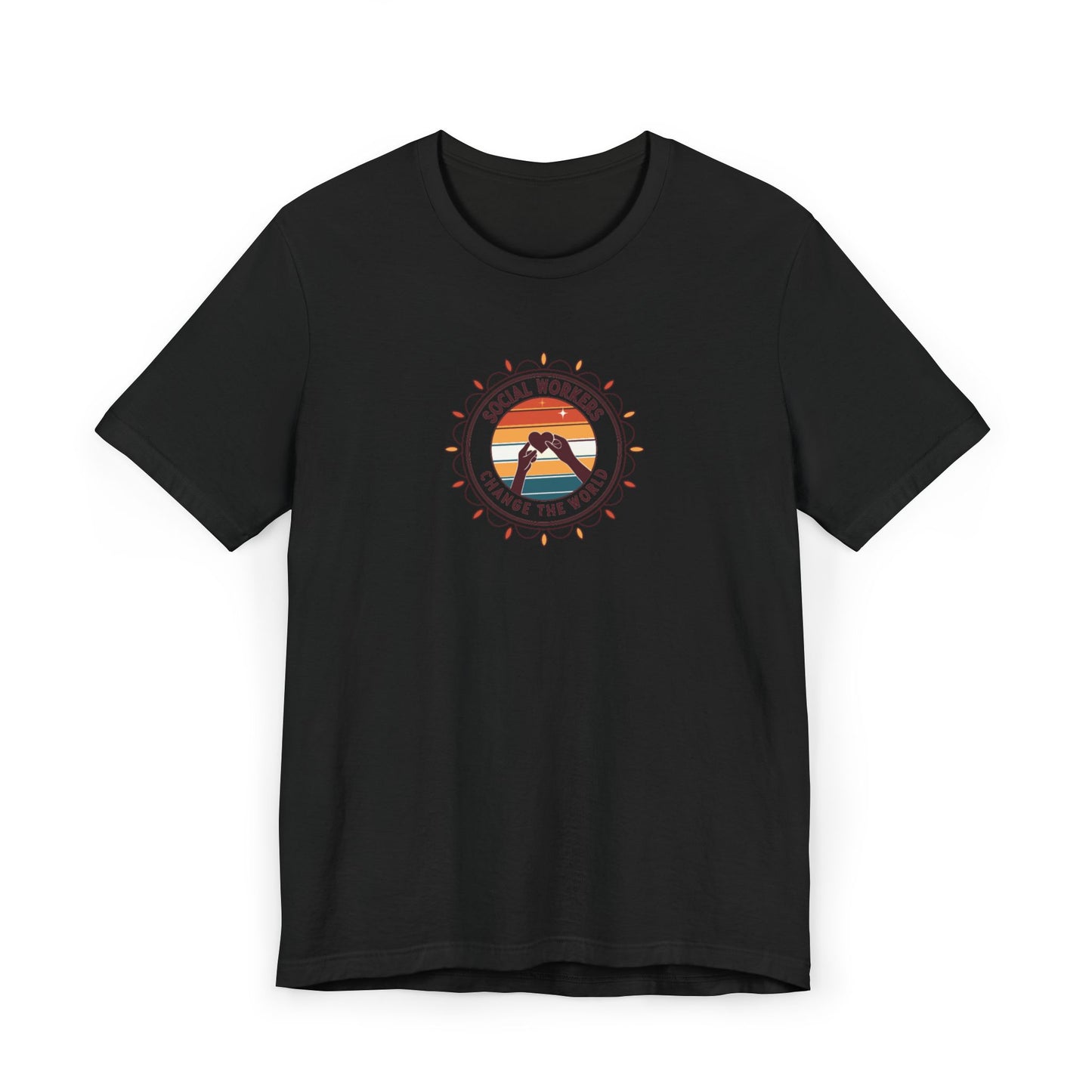 T-Shirt — Soul Worker Retro Sunset Graphic (Find Your Way) - Social Worker