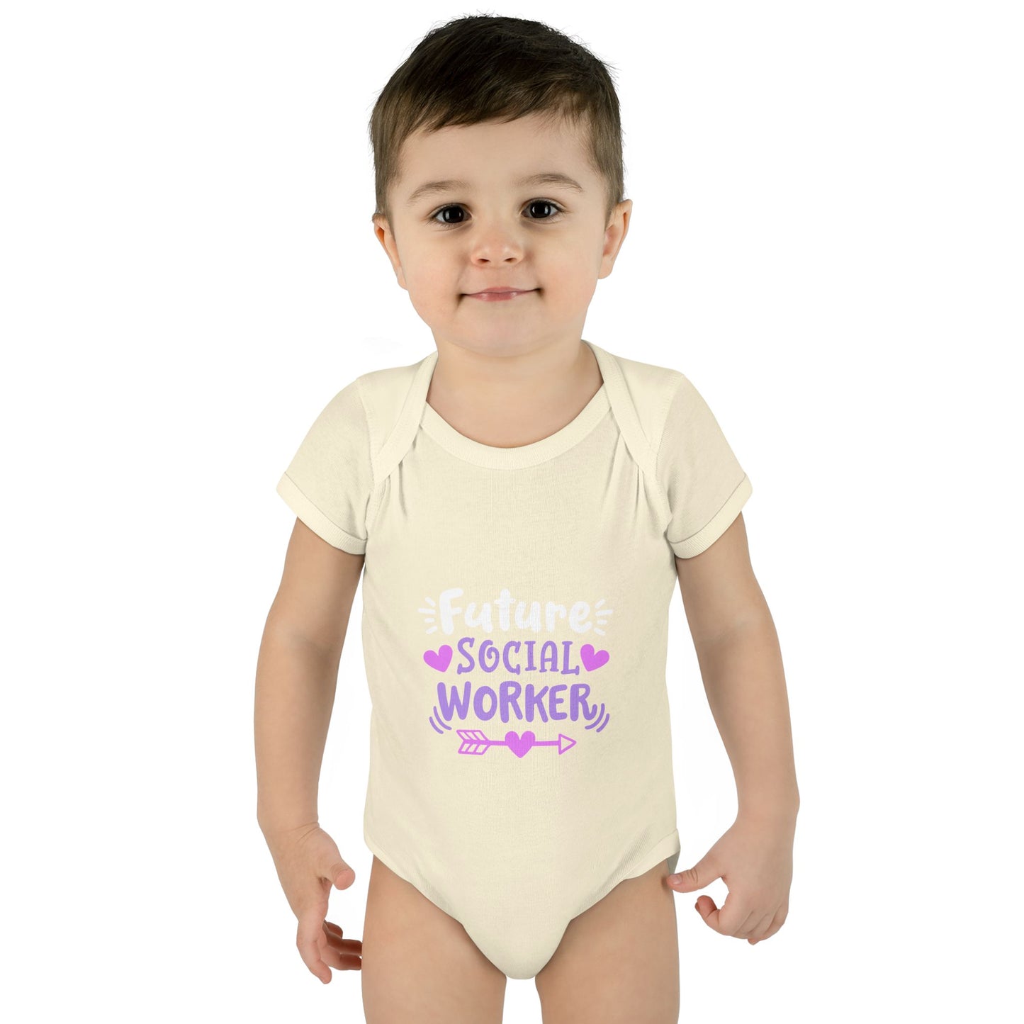 Infant Bodysuit — "Future Social Worker" Cute Baby Onesie