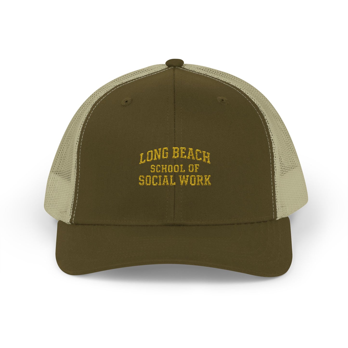 Cal State Long Beach- School of Social Work Snapback Trucker Cap - College Spirit Hat