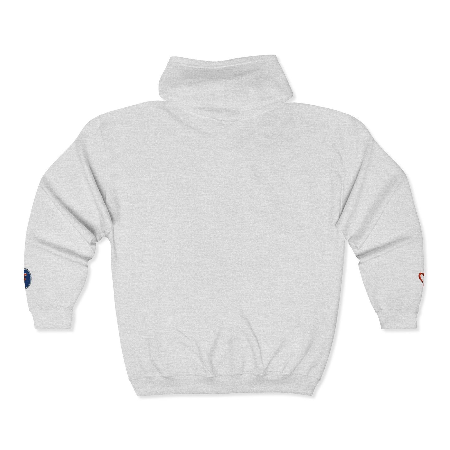 Cal State Fullerton- School of Social Work -Unisex Heavy Blend™ Full Zip Hooded Sweatshirt - Ultimate Comfort for Fans