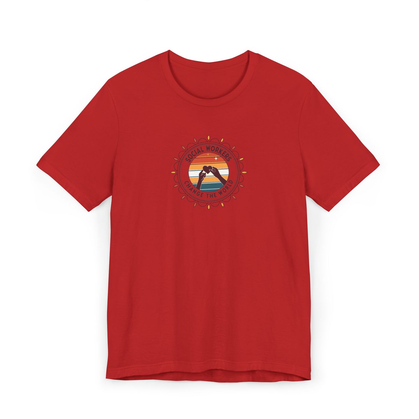 T-Shirt — Soul Worker Retro Sunset Graphic (Find Your Way) - Social Worker