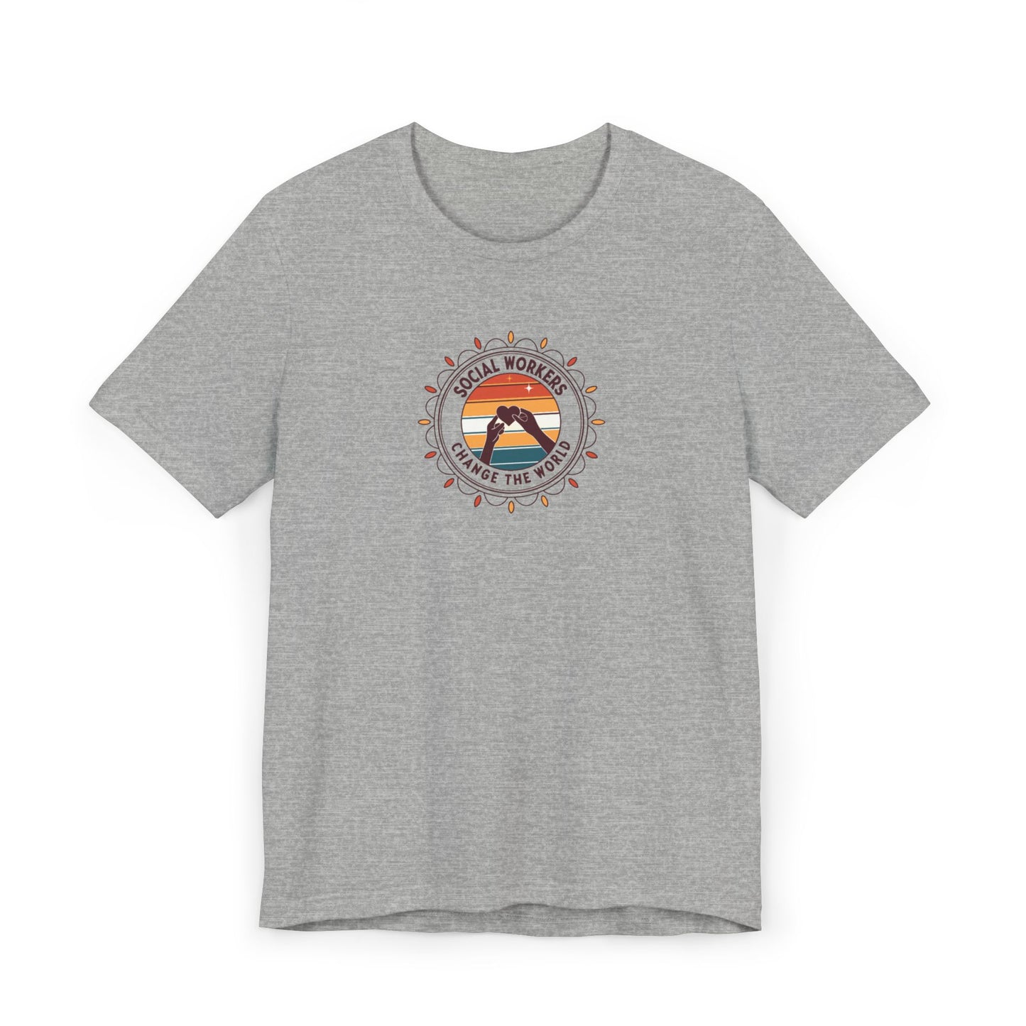 T-Shirt — Soul Worker Retro Sunset Graphic (Find Your Way) - Social Worker