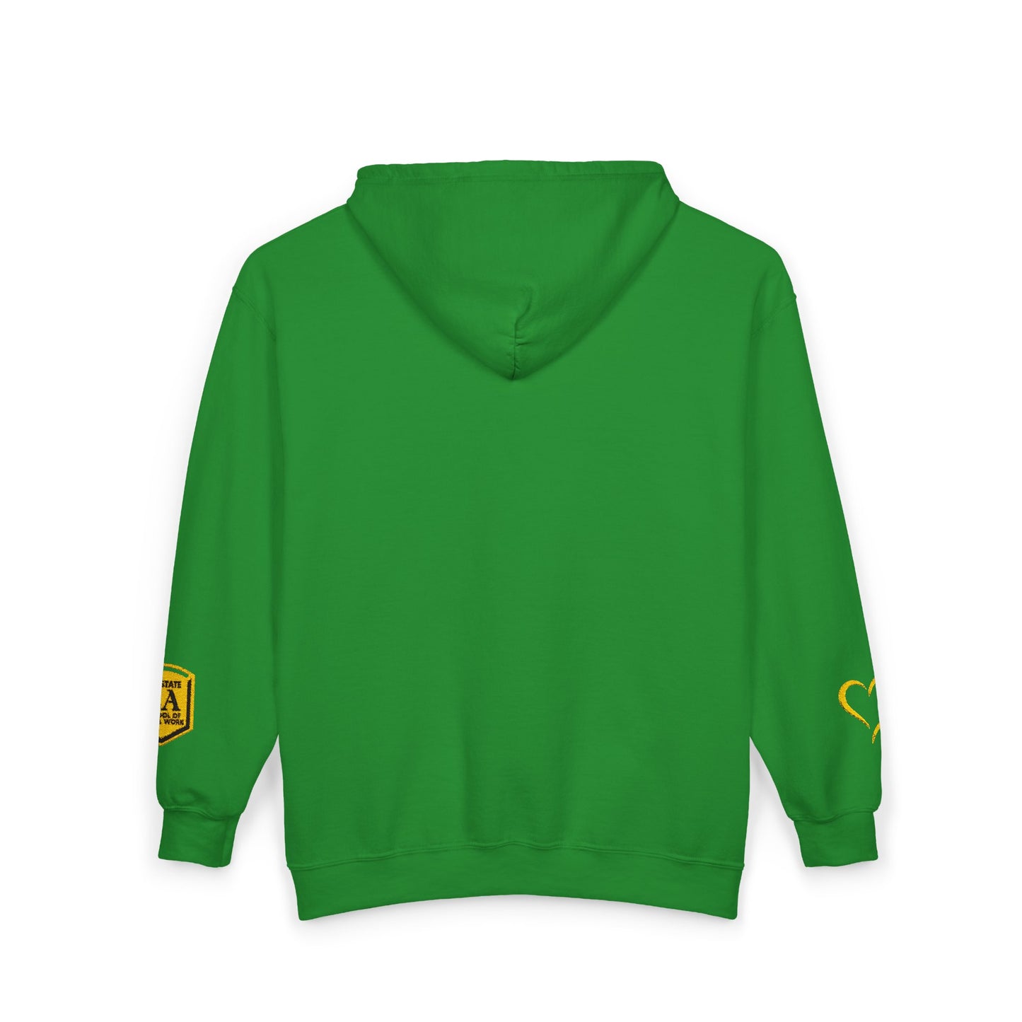 Cal State LA- School of Social Work -Unisex Heavy Blend™ Full Zip Hooded Sweatshirt - Ultimate Comfort for Fans