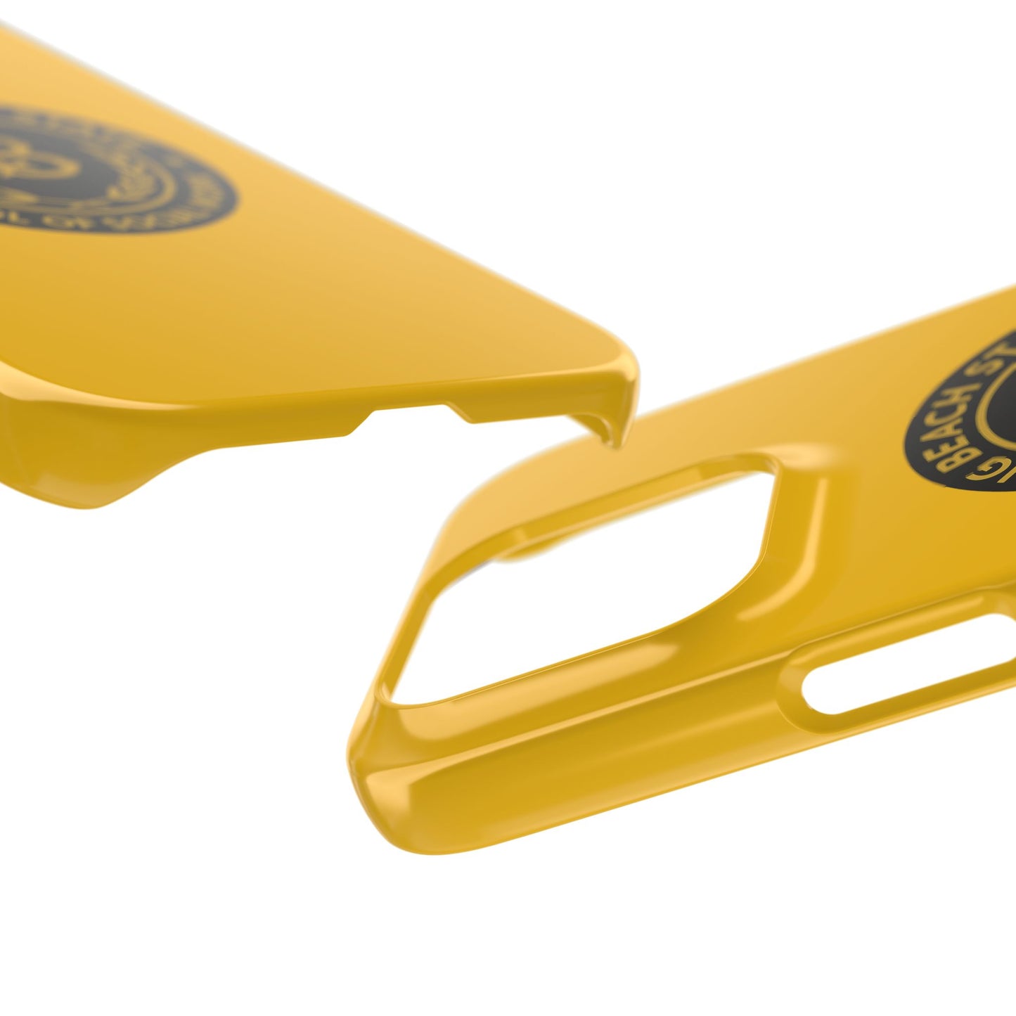 Long Beach State University - Slim I-Phone Case - School of Social Work (Yellow)