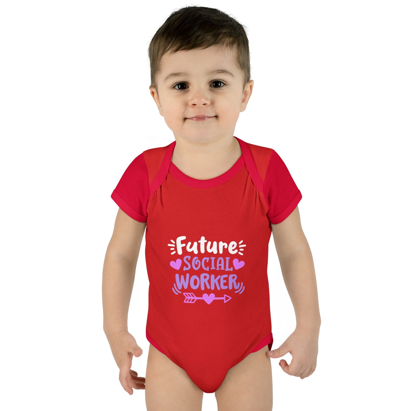 Infant Bodysuit — "Future Social Worker" Cute Baby Onesie
