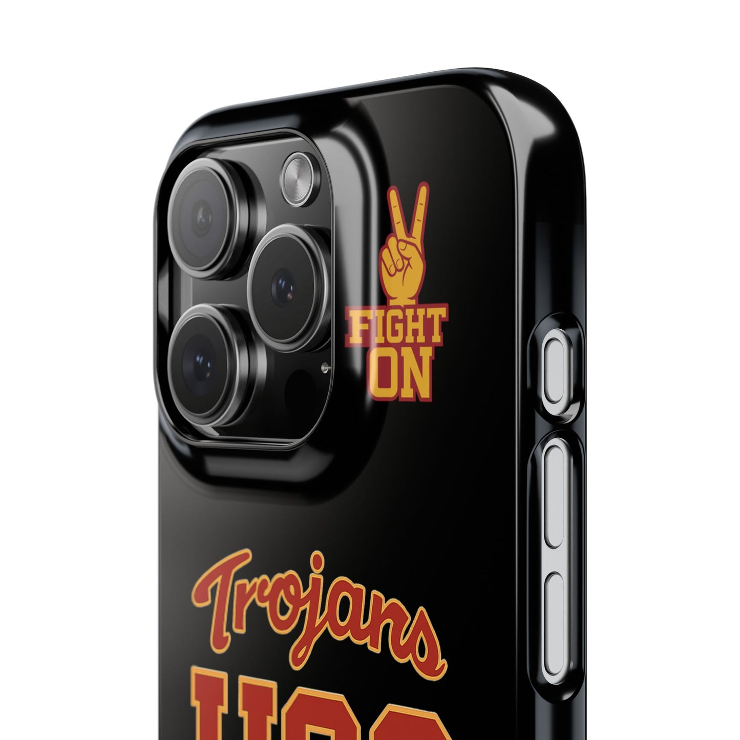 USC Trojans Slim I-Phone Case - School of Social Work (Black)