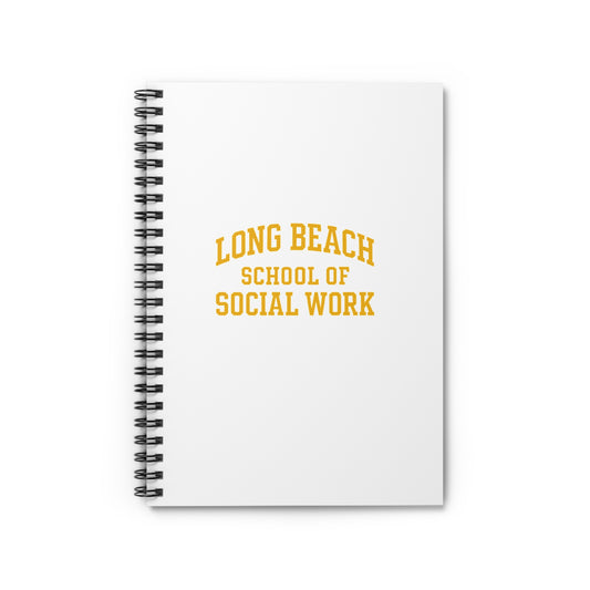 Long Beach School of Social Work Spiral Notebook - Perfect for Students & Professionals