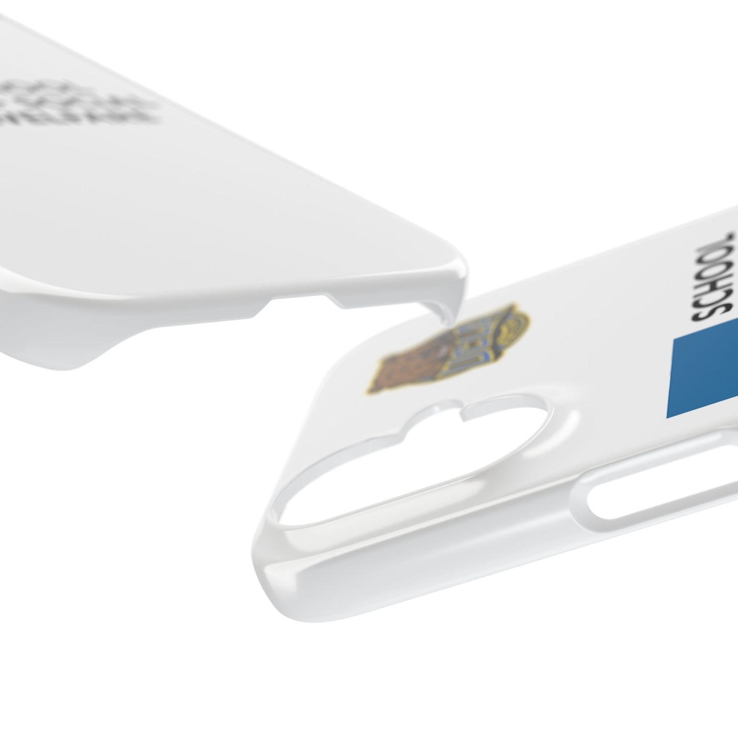 UCLA Slim I-Phone Case - School of Social Welfare (White)