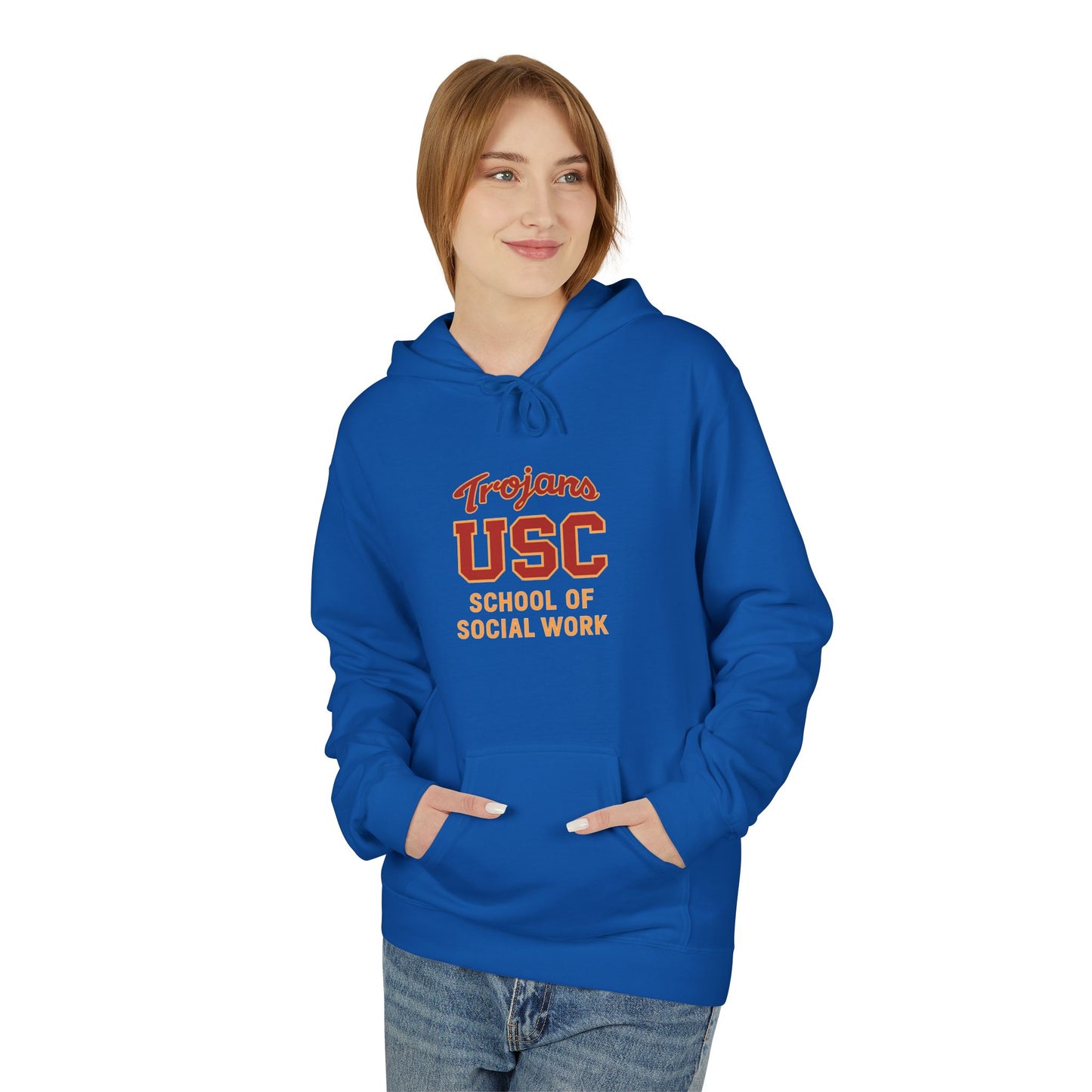 USC School of Social Work Unisex Softstyle Hoodie - Comfortable College Gear