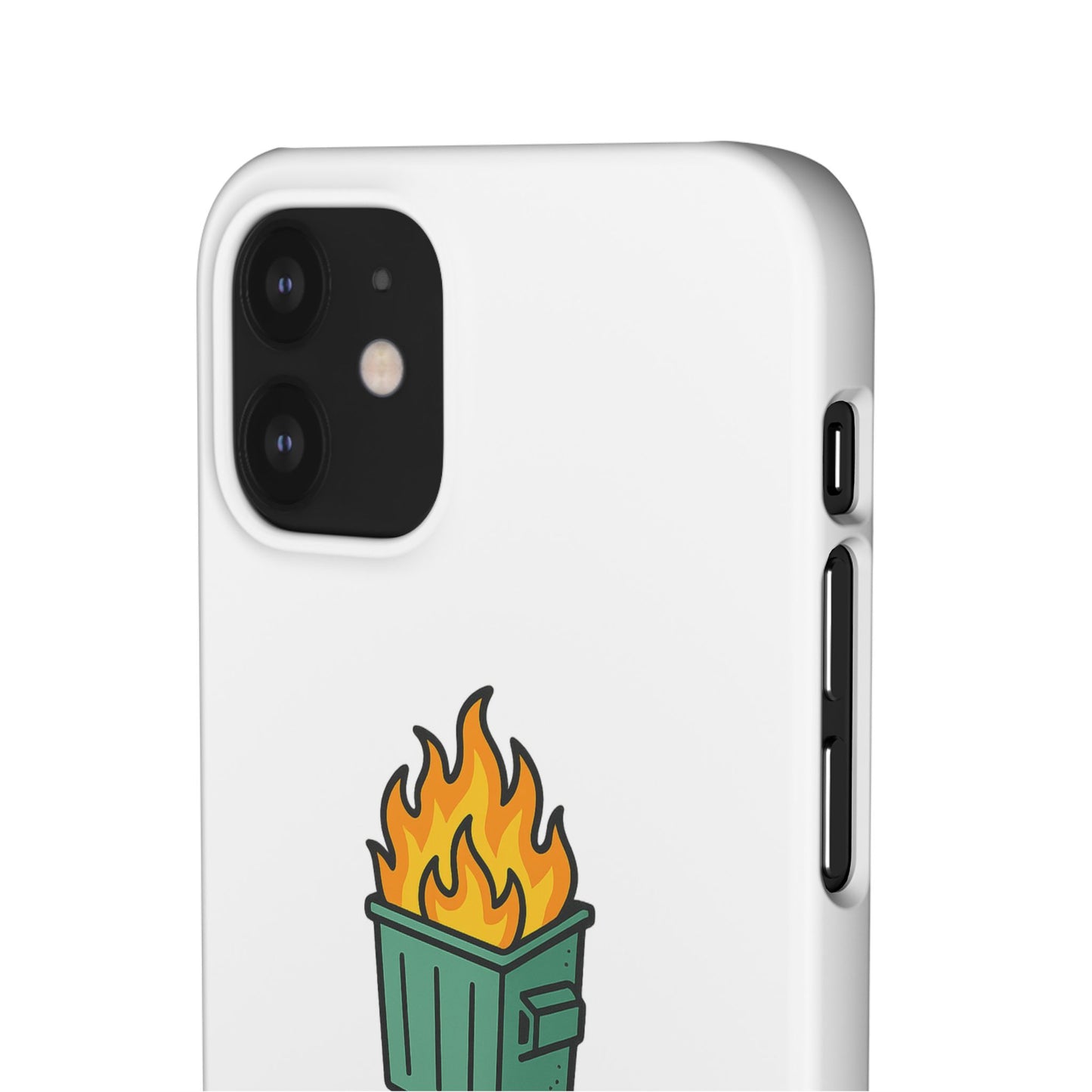 Phone Case — "I'm Fine, It's Fine" Dumpster Fire Design