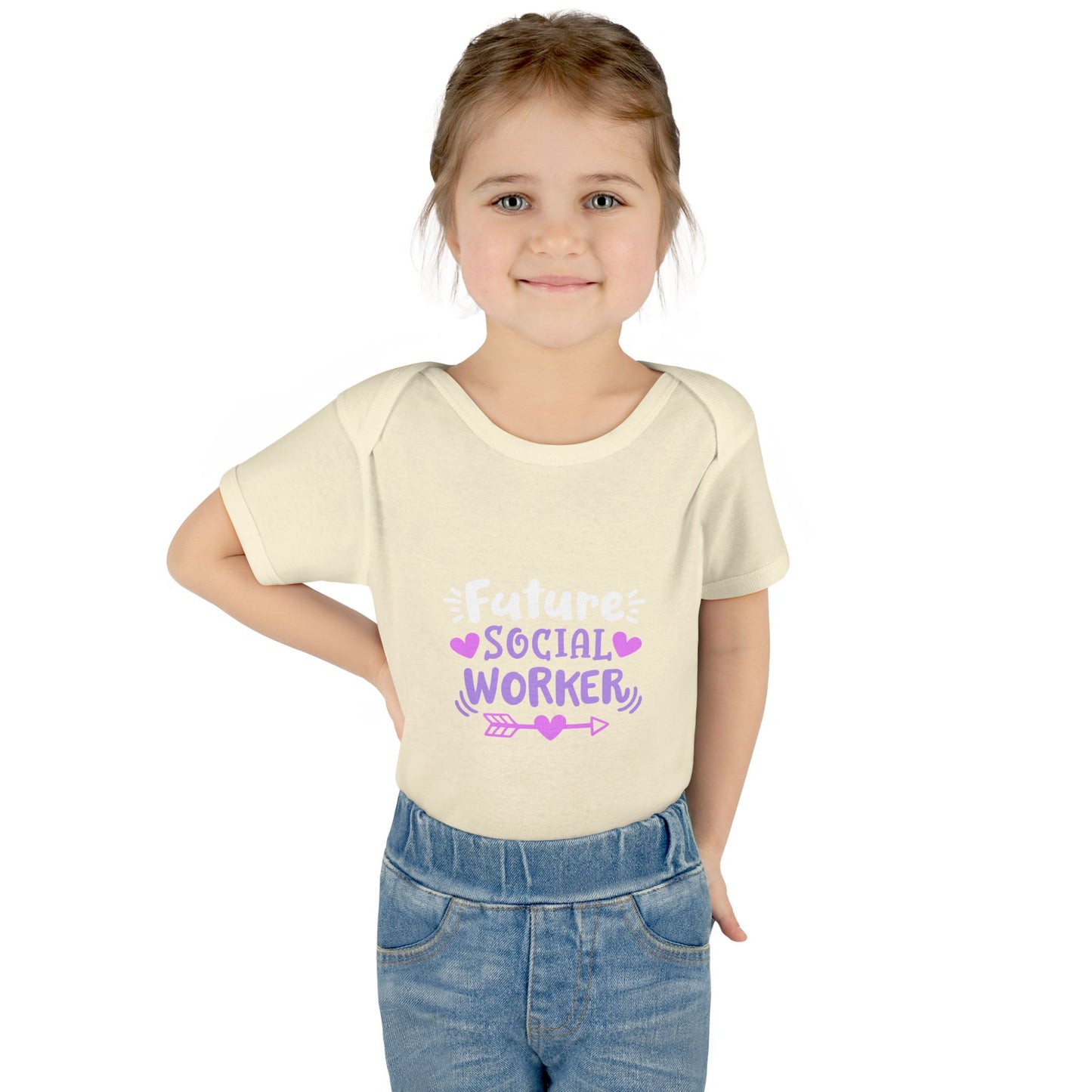 Infant Bodysuit — "Future Social Worker" Cute Baby Onesie