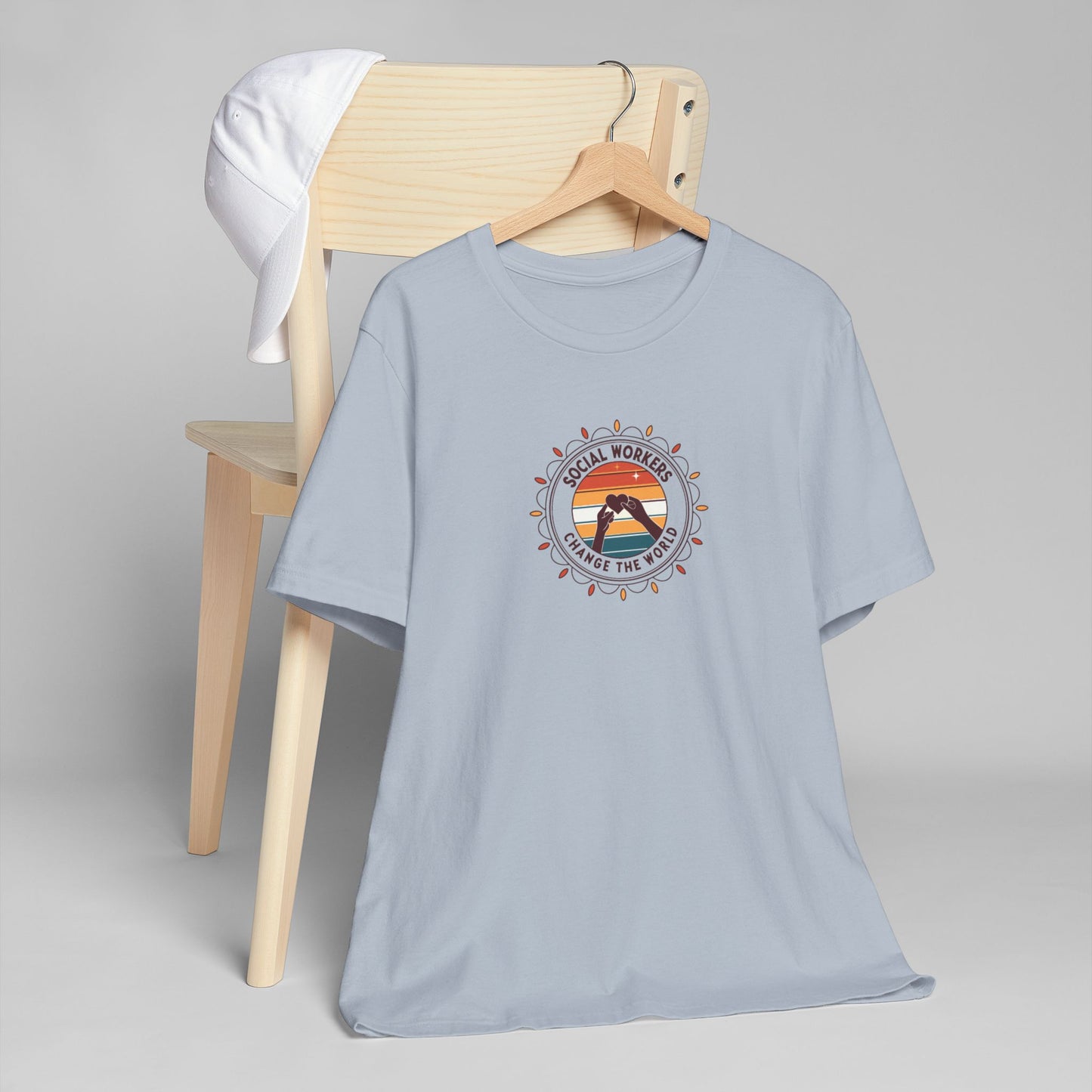 T-Shirt — Soul Worker Retro Sunset Graphic (Find Your Way) - Social Worker