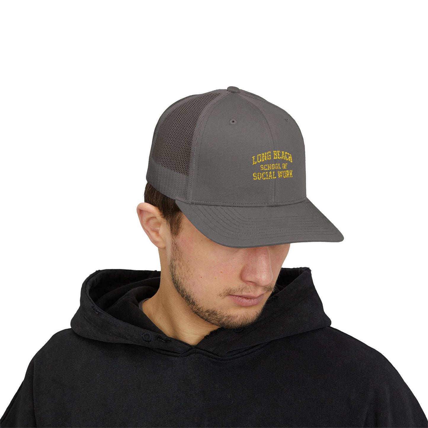 Cal State Long Beach- School of Social Work Snapback Trucker Cap - College Spirit Hat