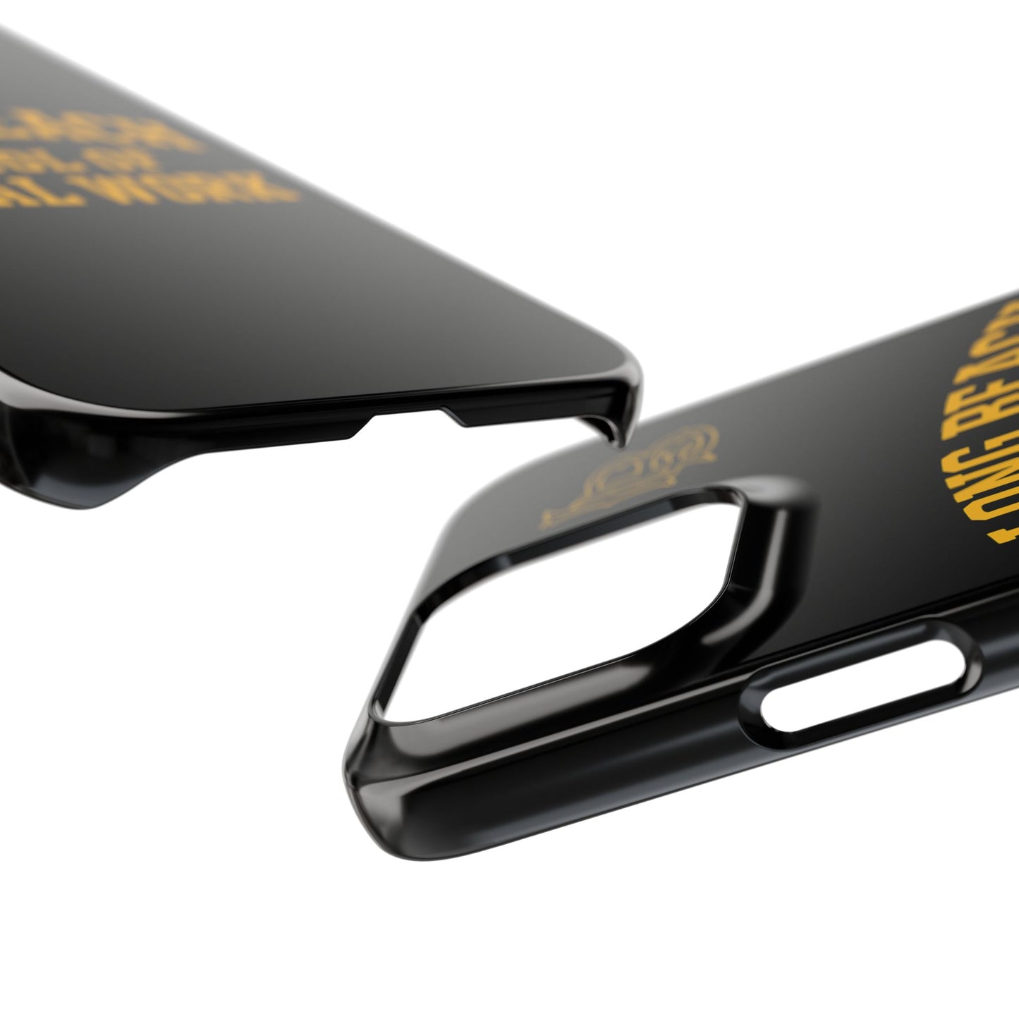 Long Beach State University - Slim I-Phone Case - School of Social Work (Black)