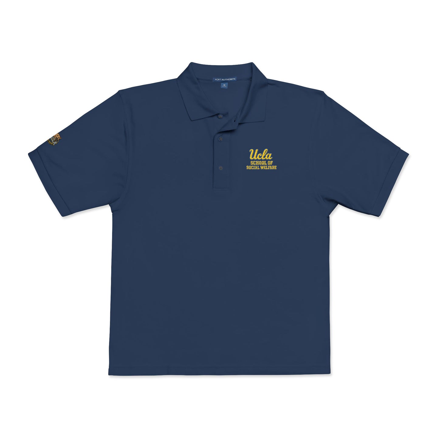 UCLA School of Social Welfare-Unisex Polo Shirt (Embroidery)
