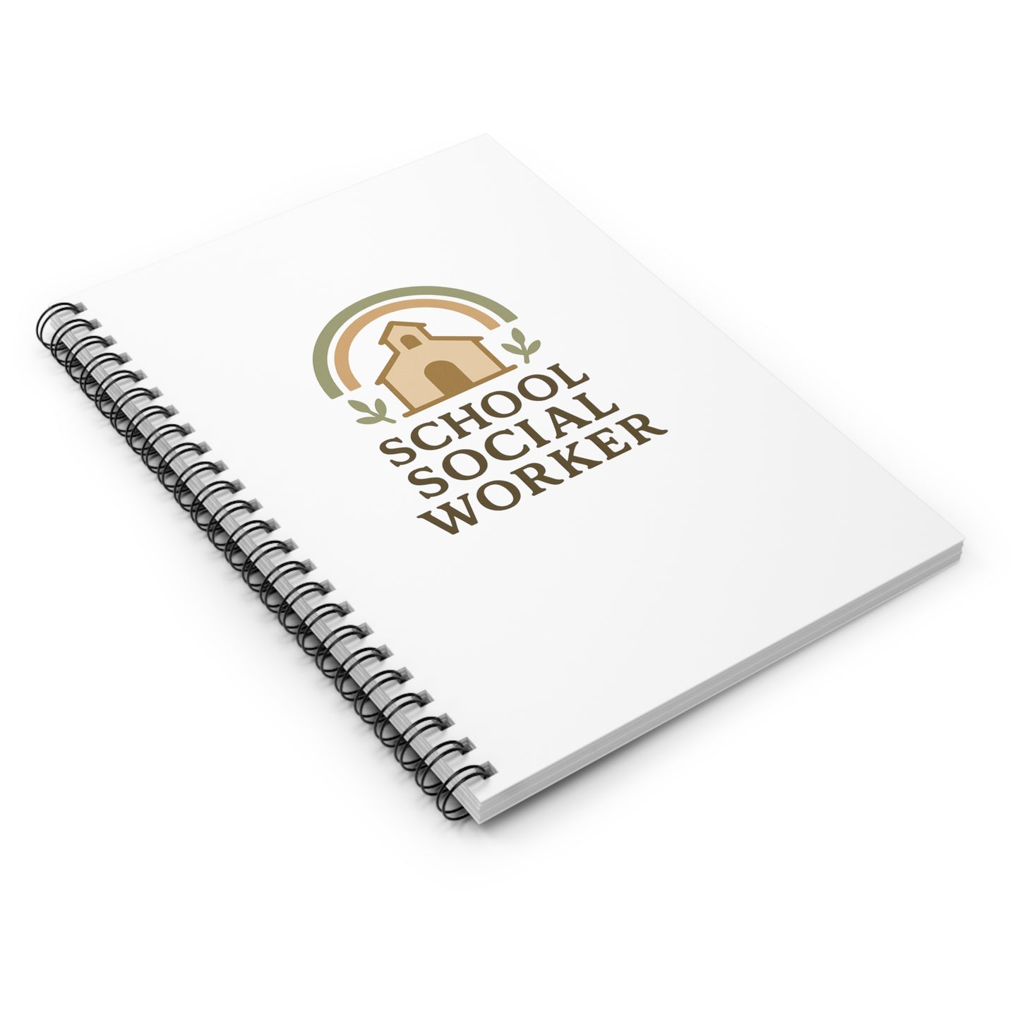 School Social Work Spiral Notebook - Perfect for Students & Professionals