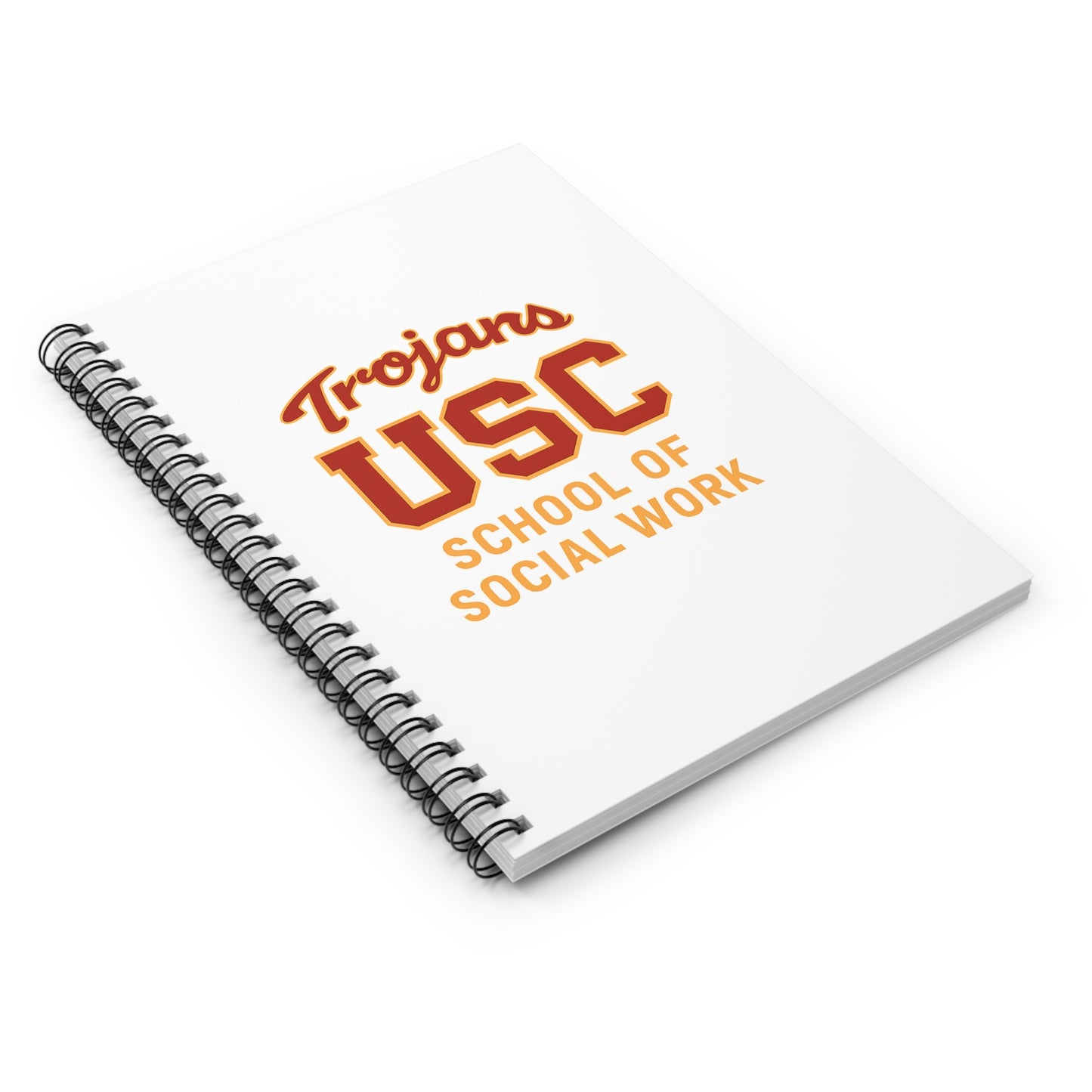 USC Trojans Social Work Spiral Notebook - Perfect for Students & Professionals