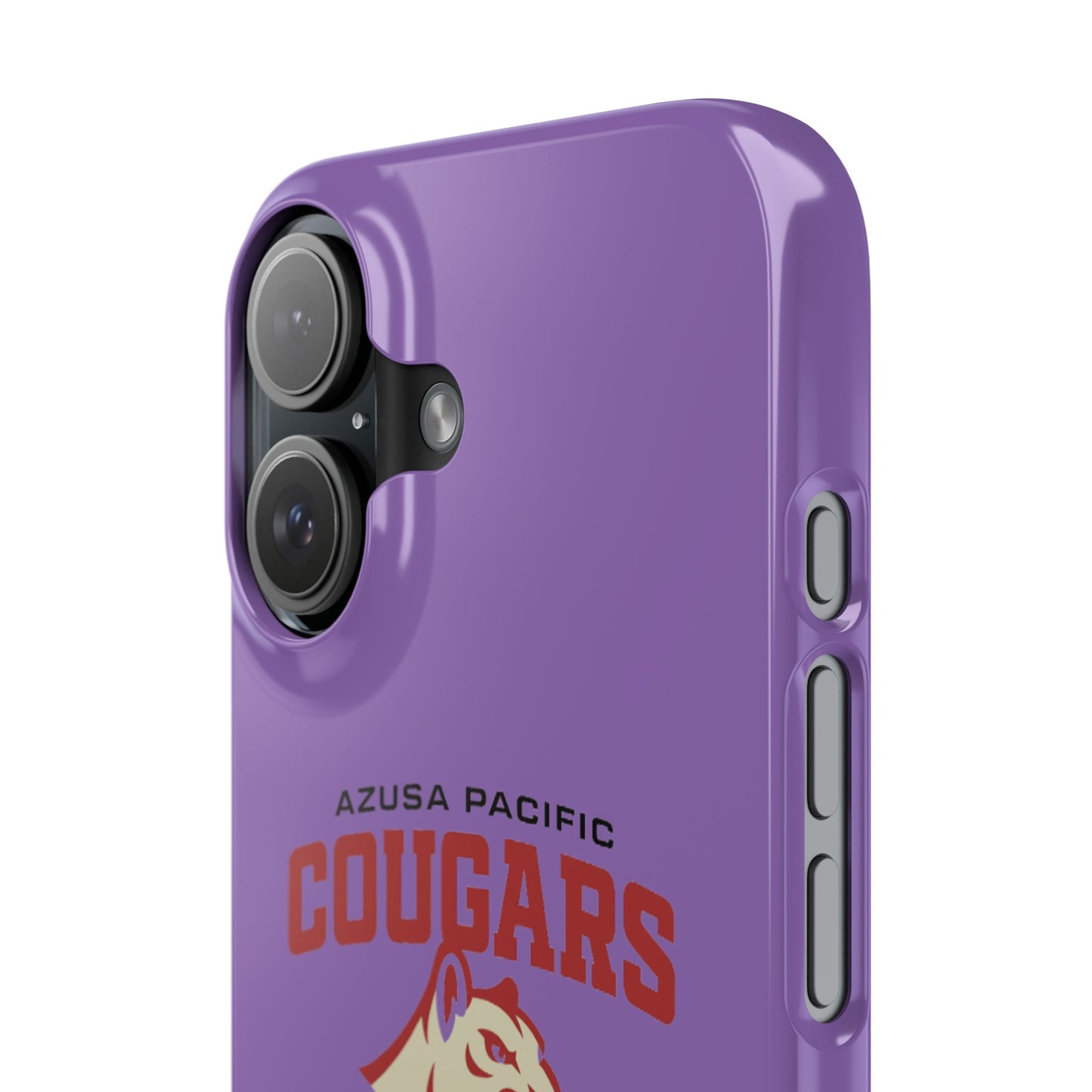 Azuza Pacific University - Slim I-Phone Case - School of Social Work (Light Purple)
