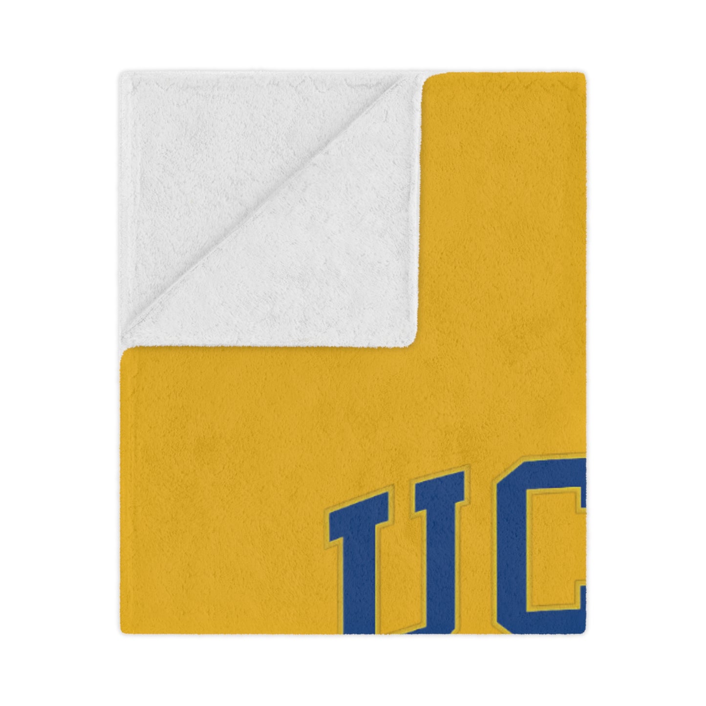 UCLA School of Social Welfare Mini Blanket - Great for your office chair or your couch at home!