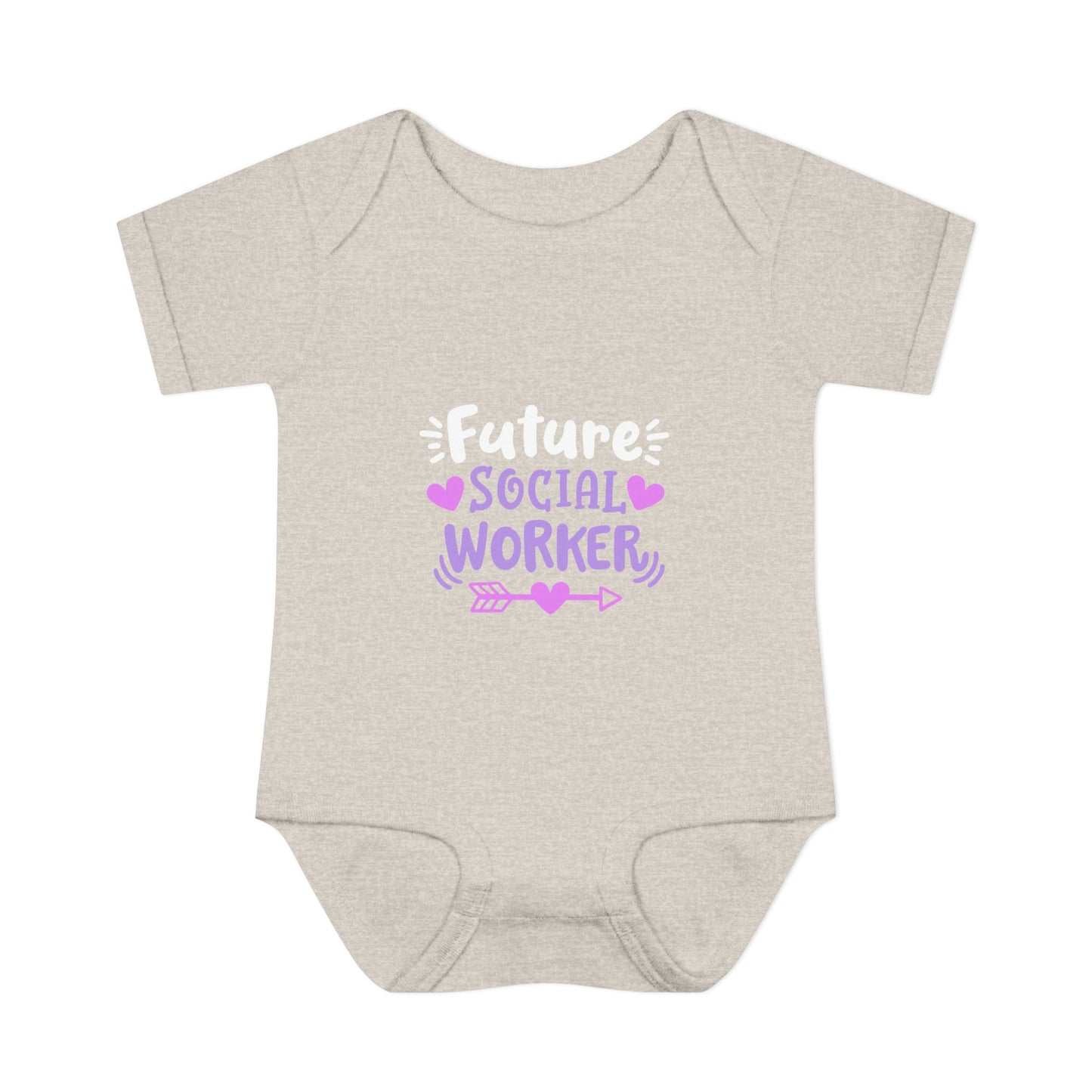 Infant Bodysuit — "Future Social Worker" Cute Baby Onesie