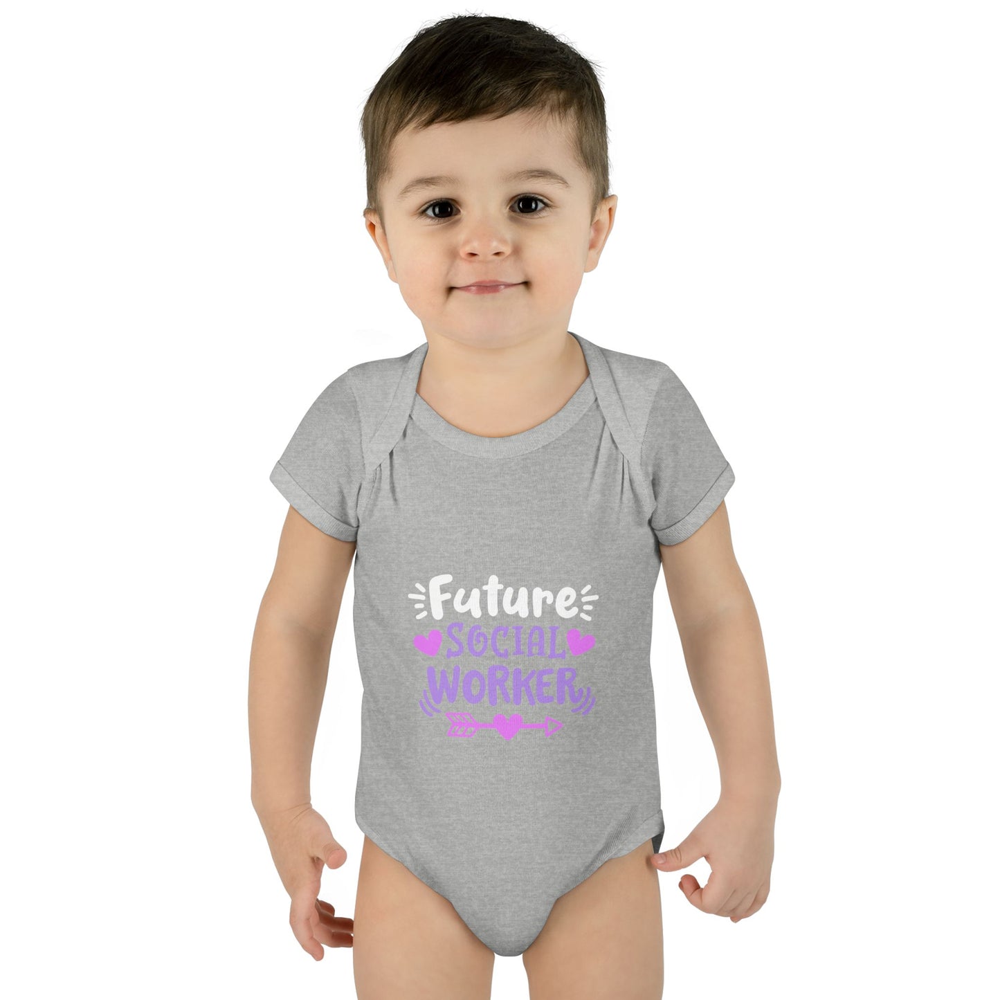 Infant Bodysuit — "Future Social Worker" Cute Baby Onesie