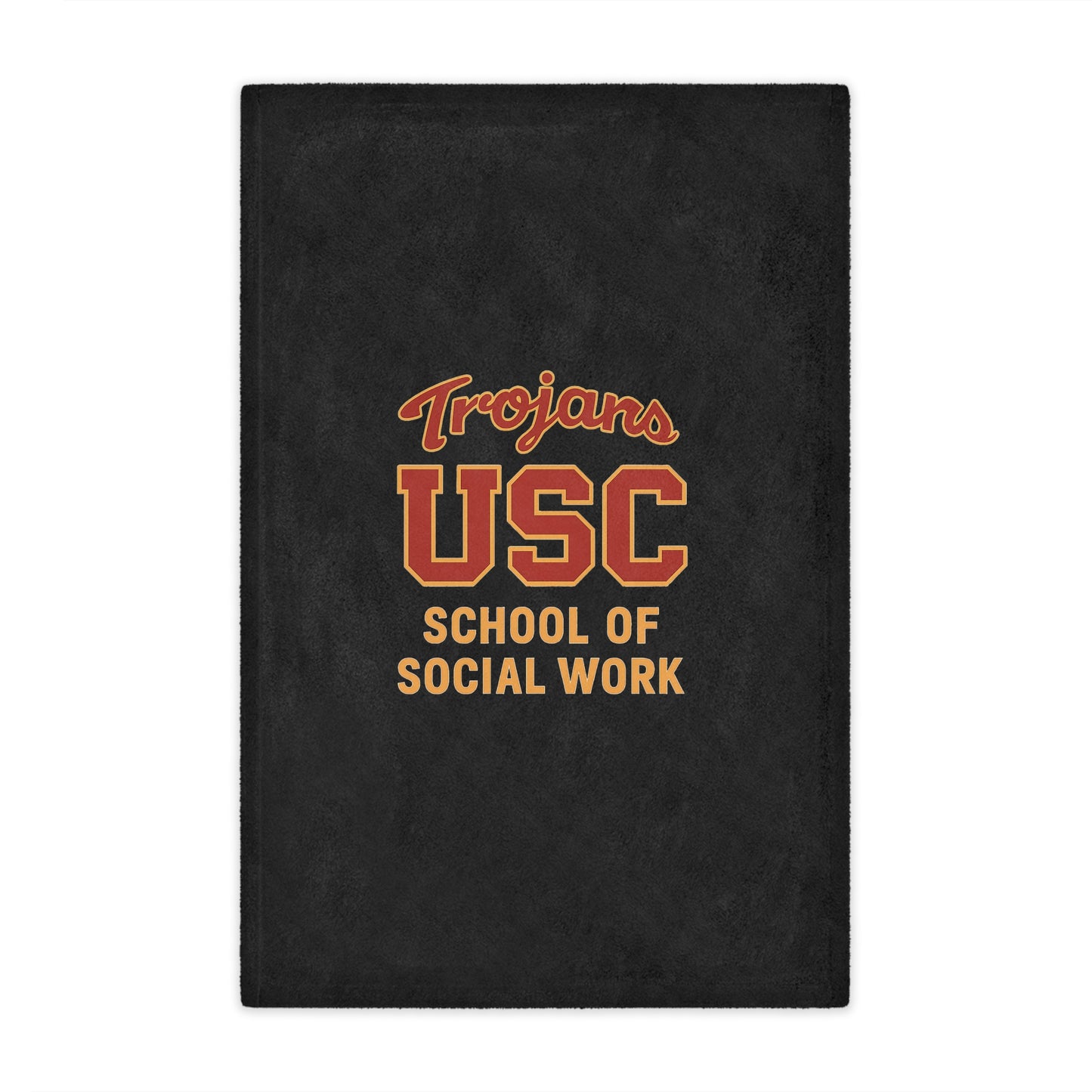 USC - School of Social Work Mini Blanket - Great for your office chair or your couch at home!