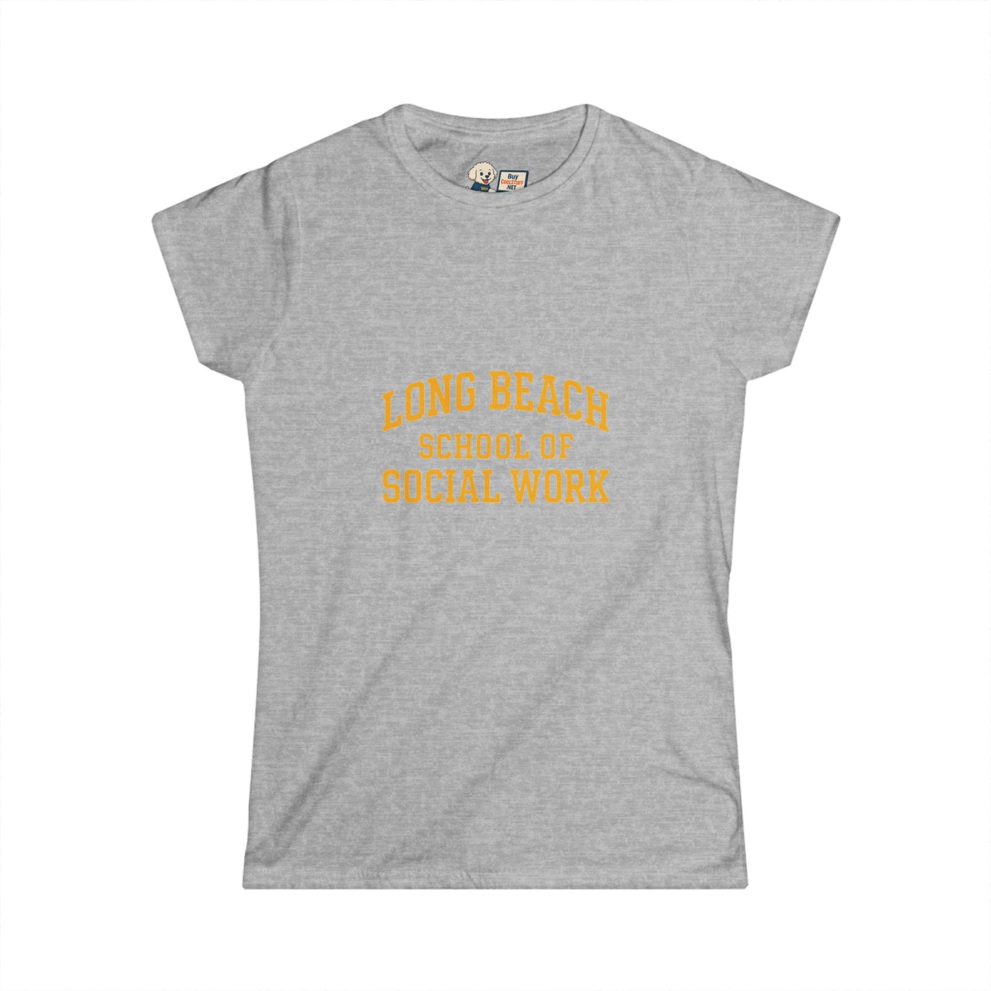 California State Long Beach School of Social Work -Women's Softstyle Tee