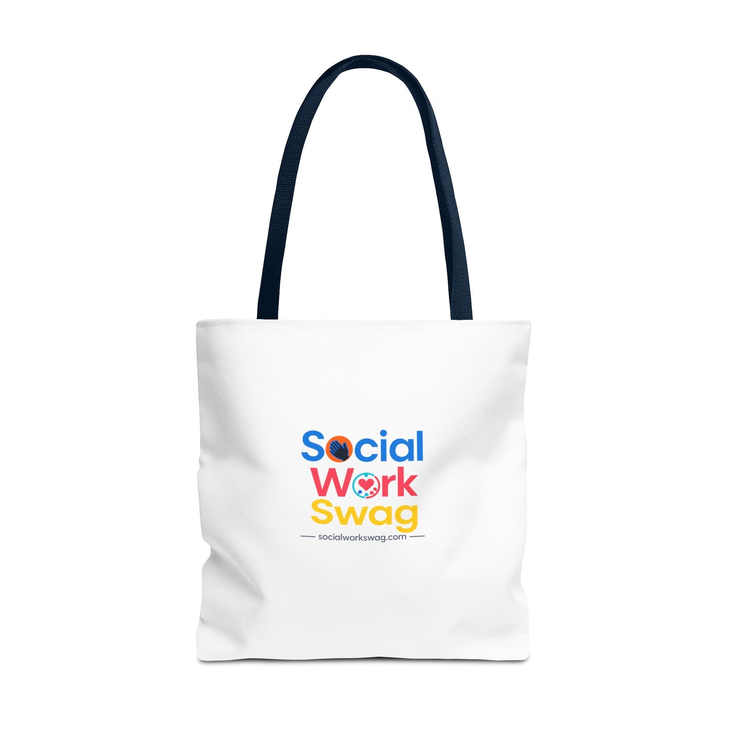 Social Work Swag Tote Bag — Colorful Social Worker Gift Tote