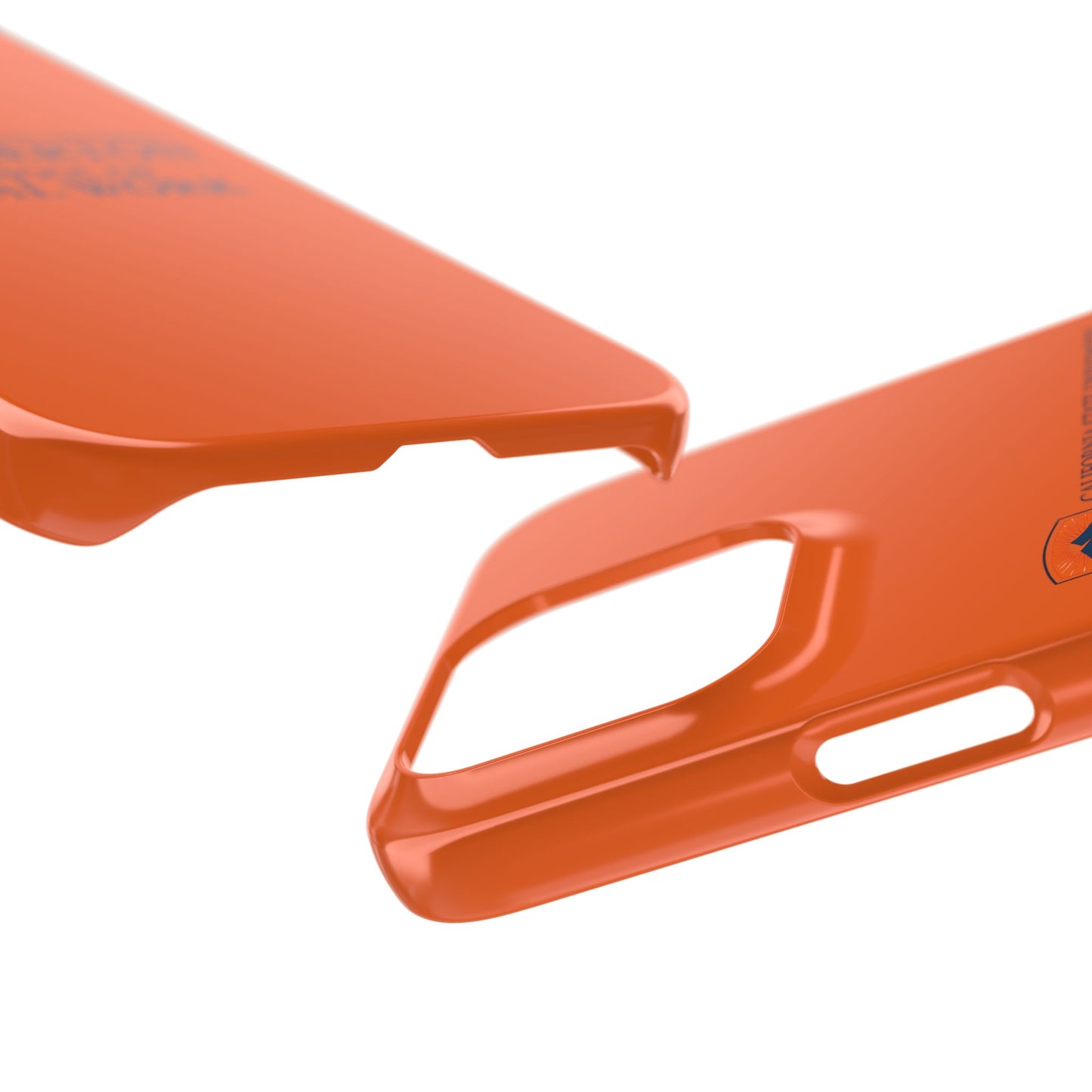 Cal State Fullerton University - Slim I-Phone Case - School of Social Work (Orange)