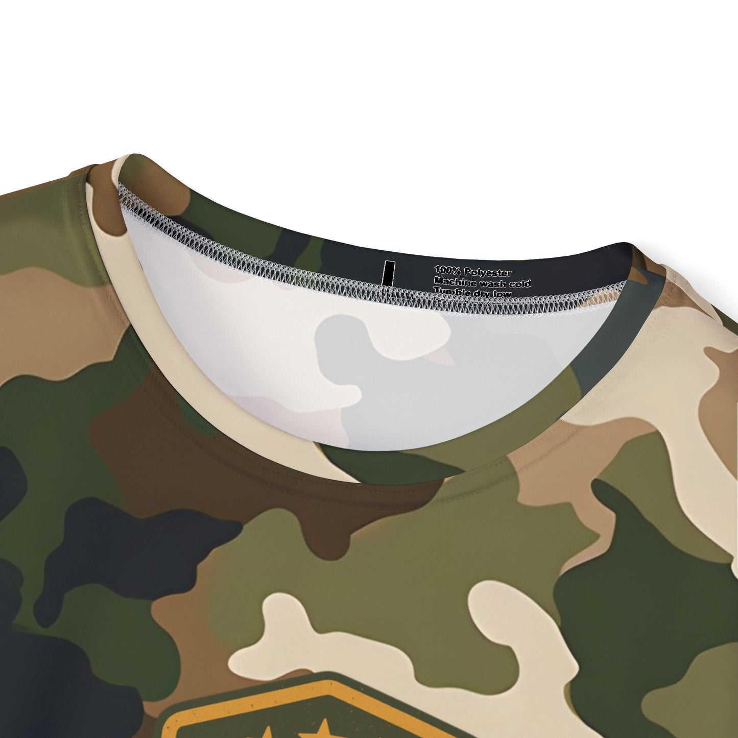 Military Social Work - Men's "Mission: Meltal Health" - Fatigue Camouflage Sports Jersey