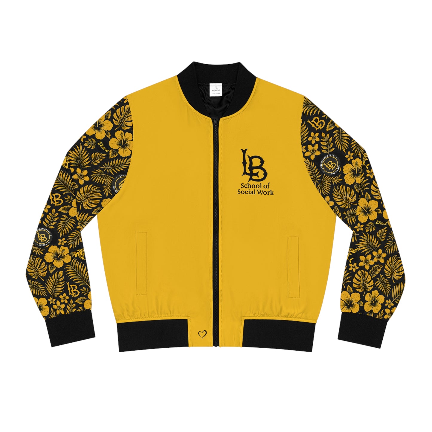 Long Beach School of Social Work - Hawaiian Bomber Jacket