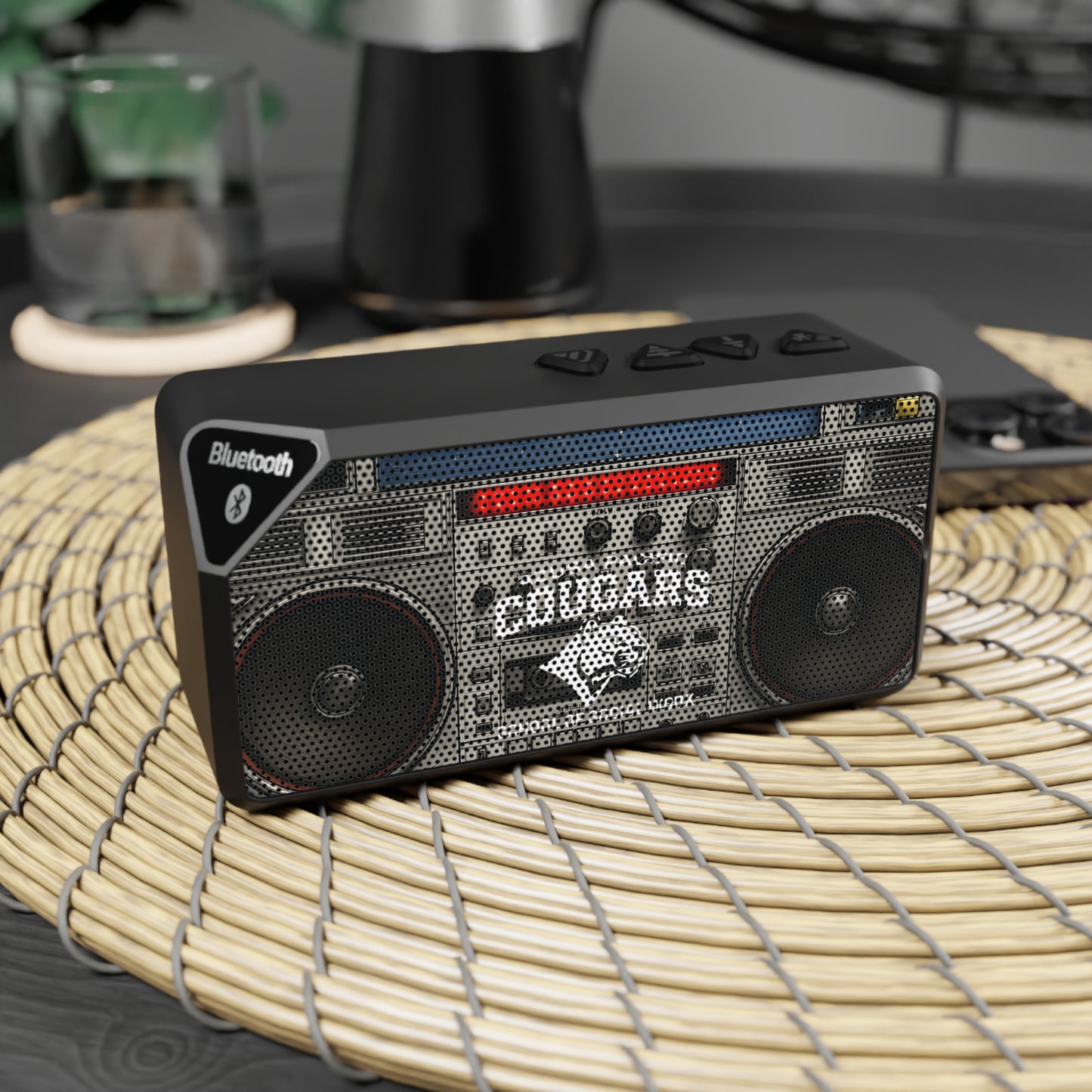 Azusa Pacific-School of Social Work-Bluetooth Speaker with Retro Boombox Design