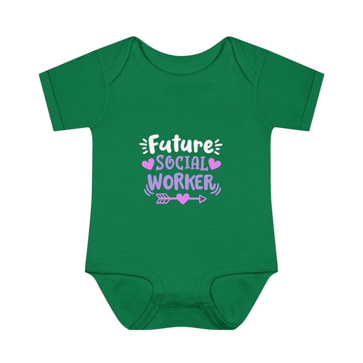 Infant Bodysuit — "Future Social Worker" Cute Baby Onesie