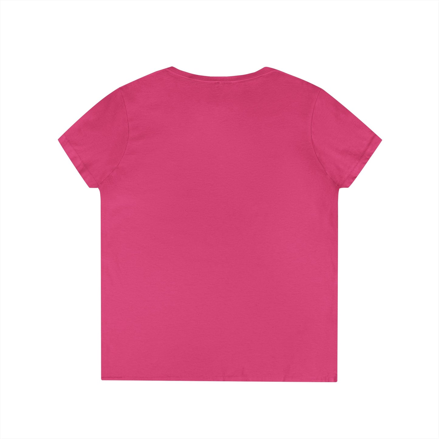 Believe Ladies' V-Neck Tee — Inspirational Graphic T-Shirt for Women (Social Worker/Mental Health)