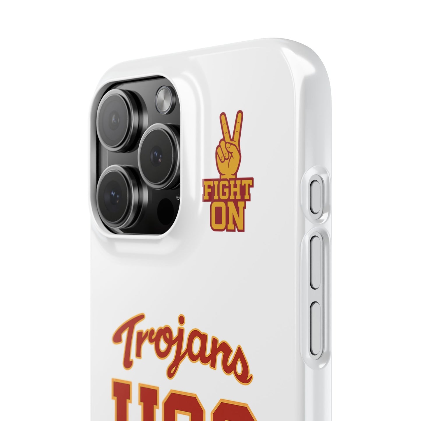 USC Trojans Slim I-Phone Case - School of Social Work (White)